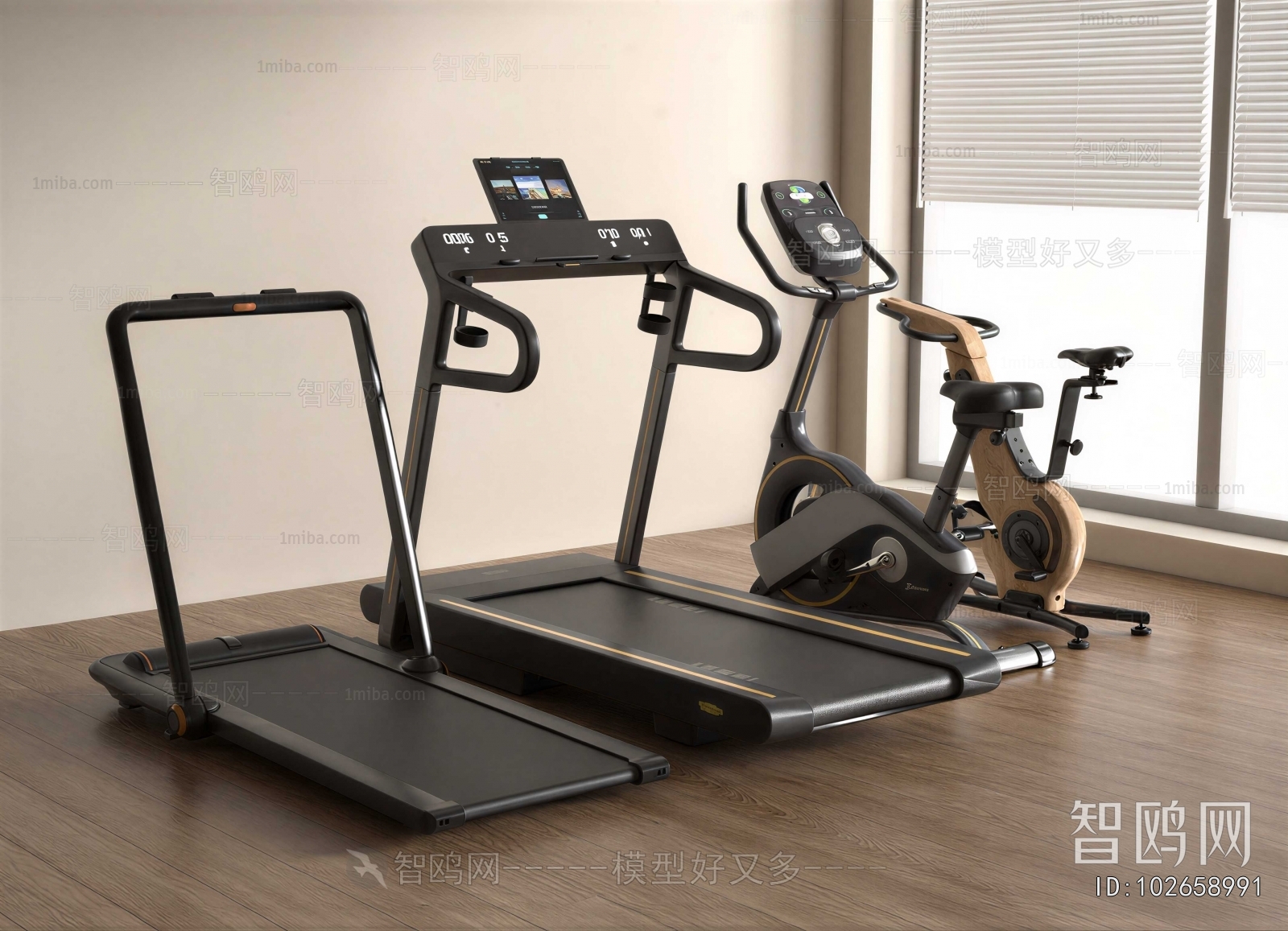 Modern Fitness Equipment
