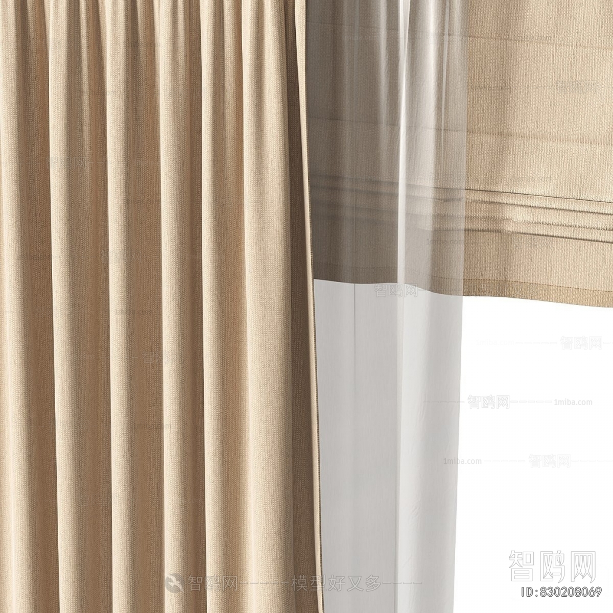 Modern The Curtain
