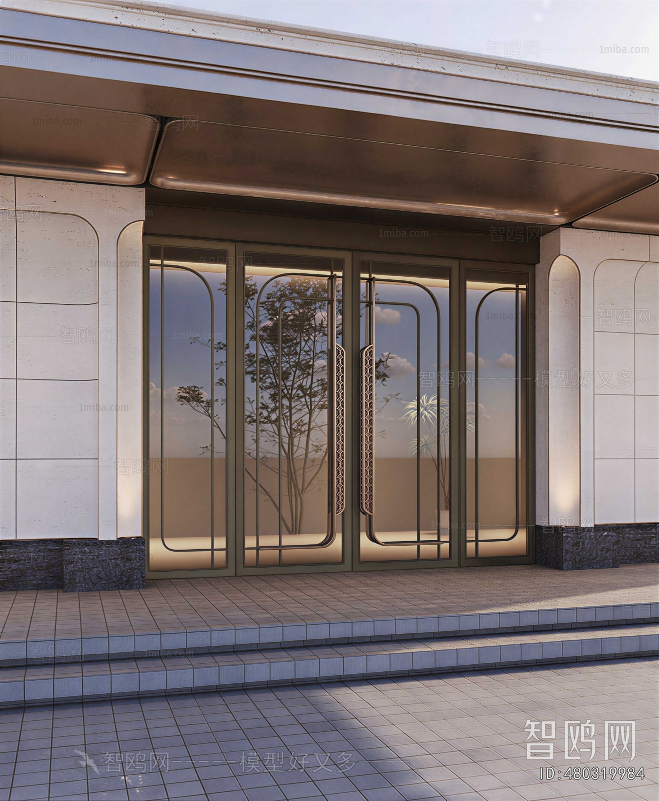 New Chinese Style Gate