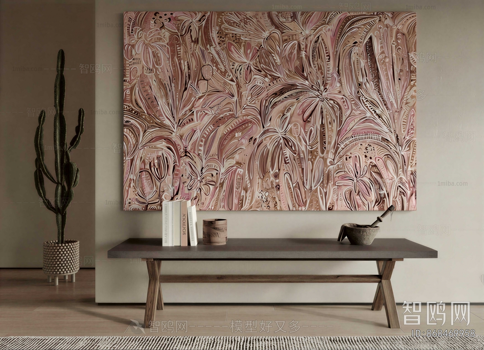 Wabi-sabi Style Painting