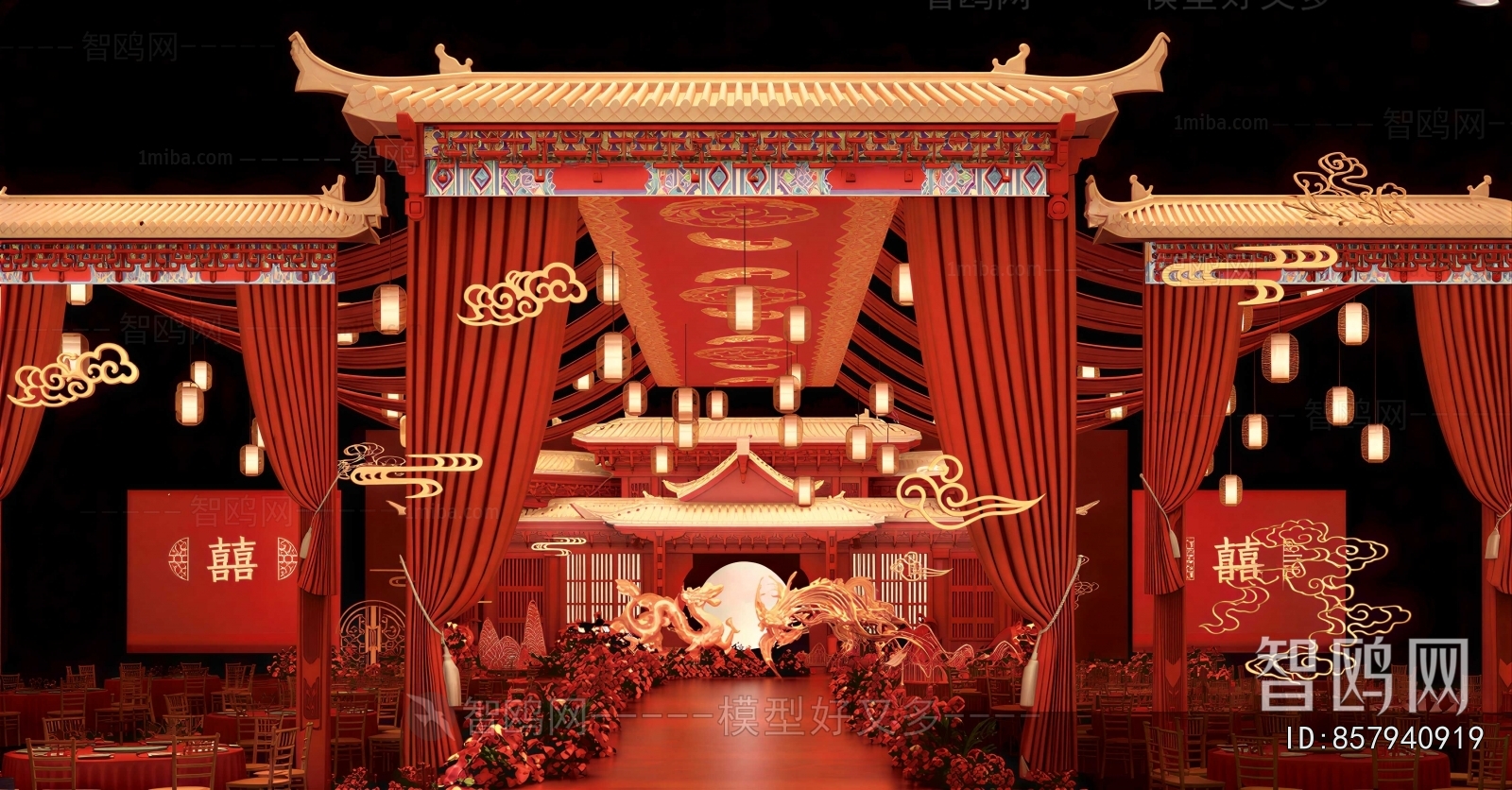 New Chinese Style Banquet Hall