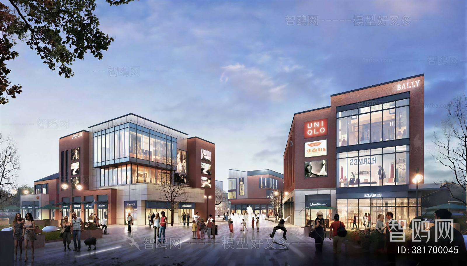 Modern Commercial Street