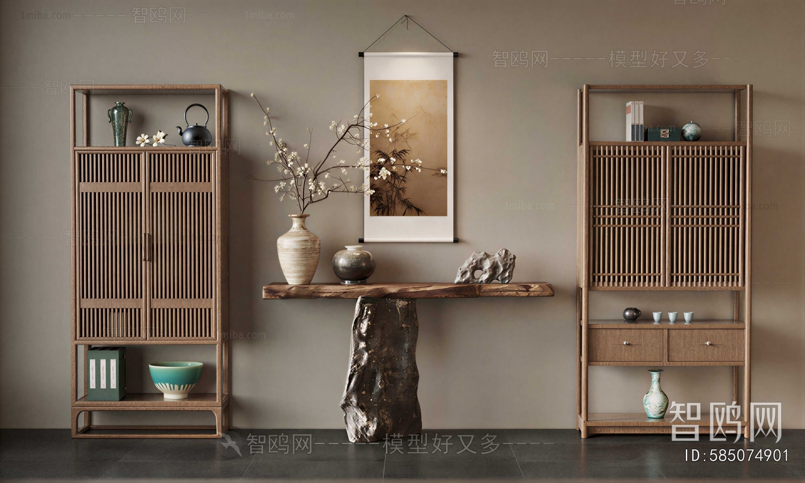 New Chinese Style Antique Rack
