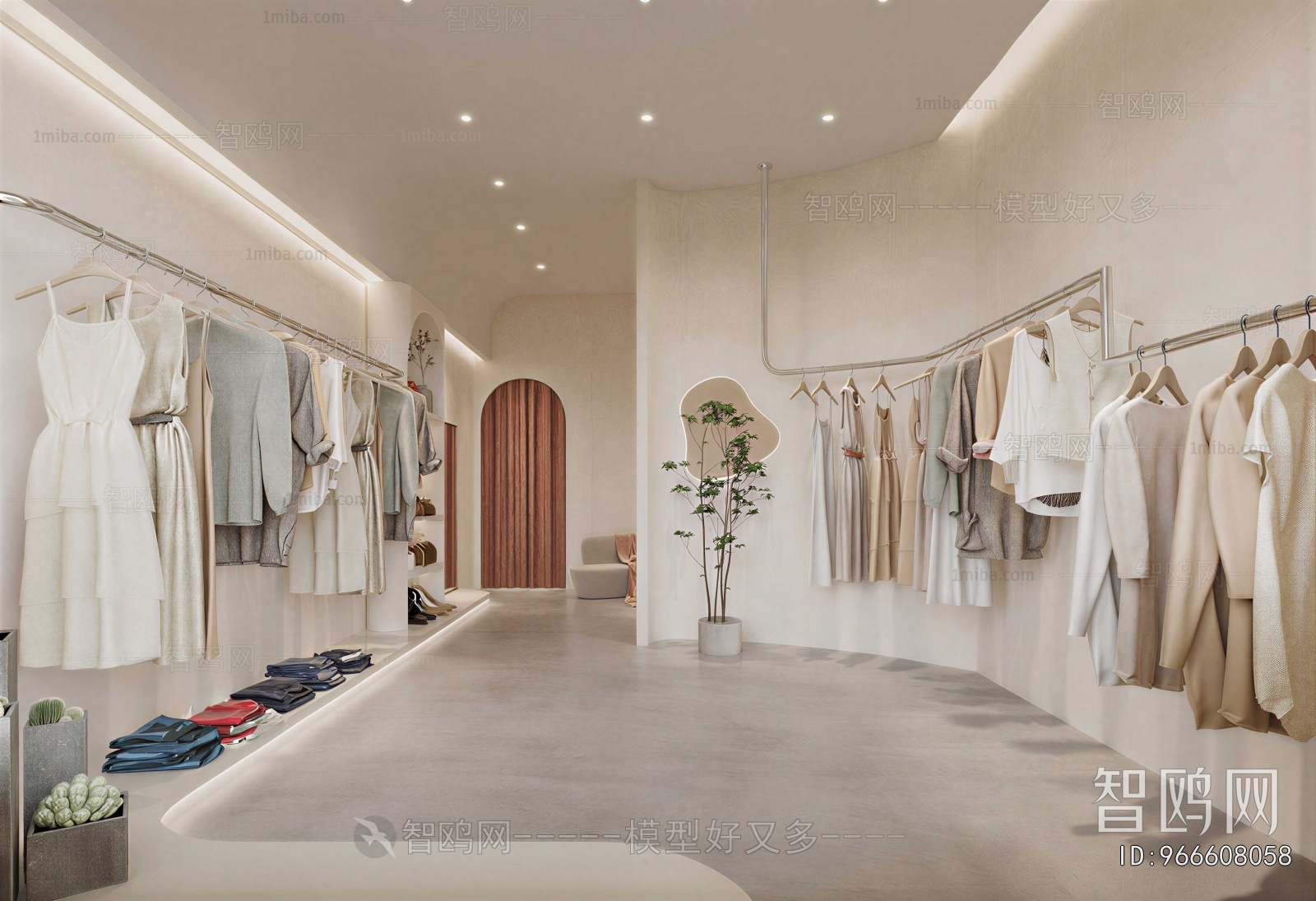Modern Clothing Store