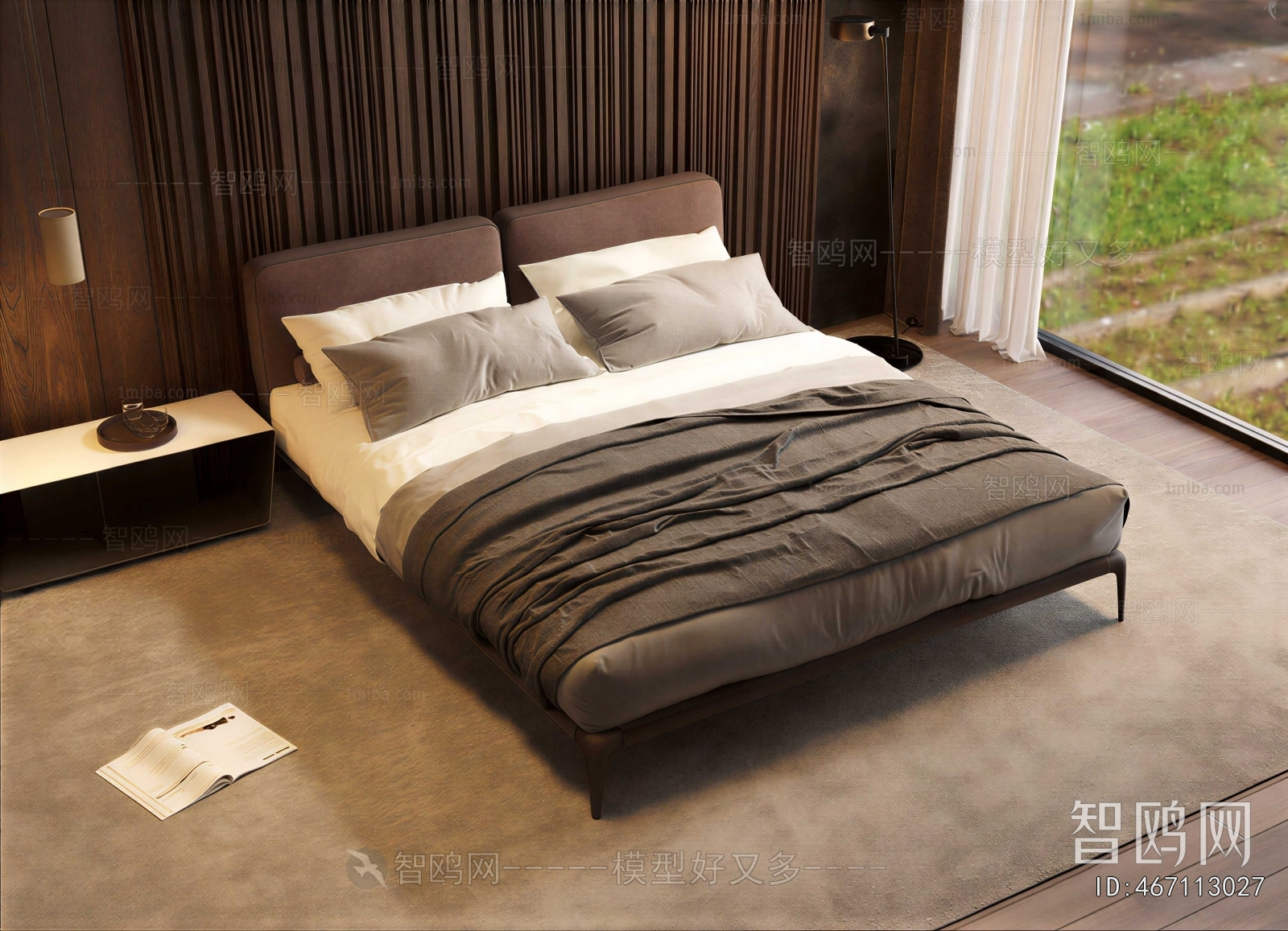 Modern Double Bed