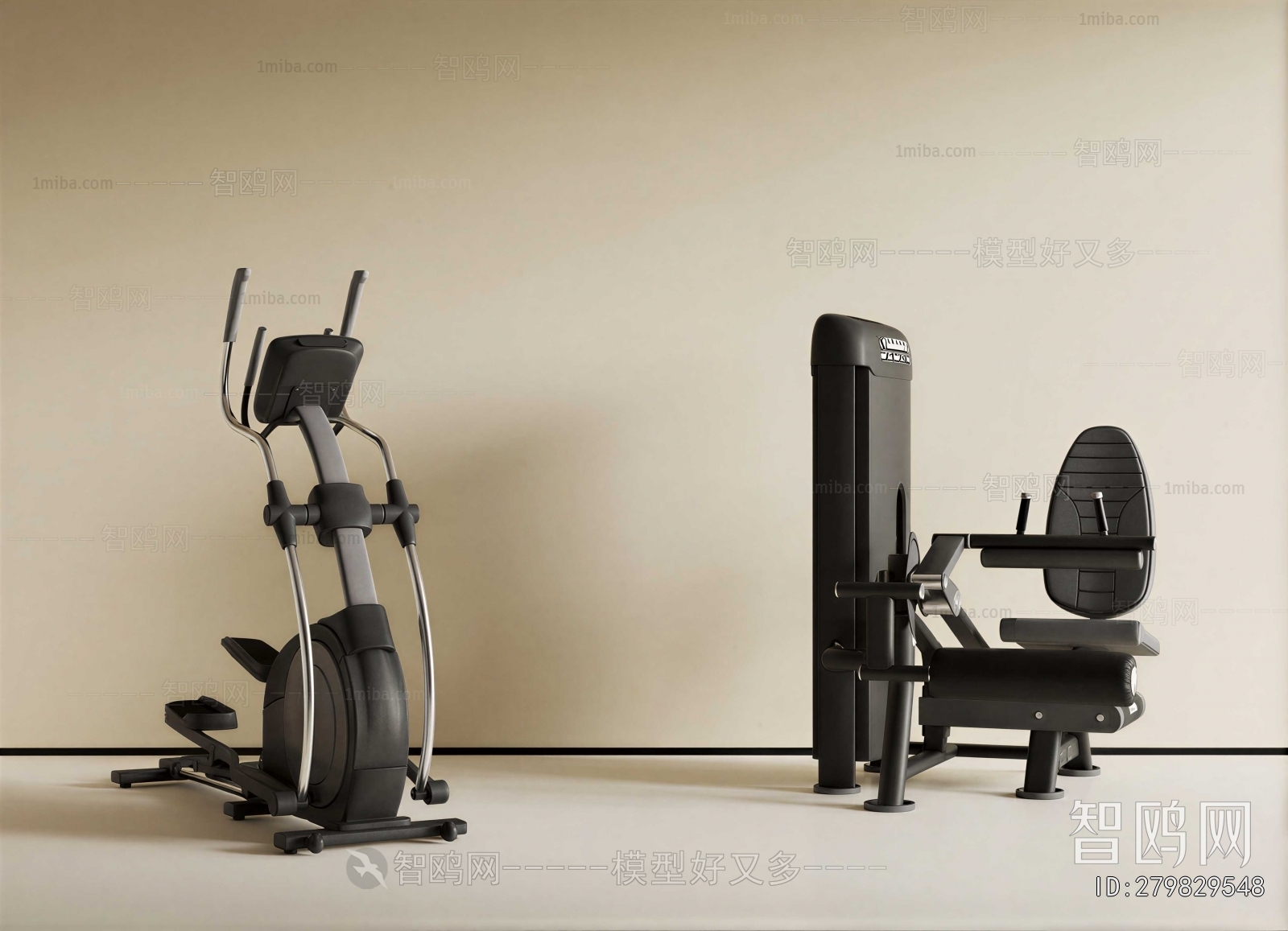 Modern Fitness Equipment