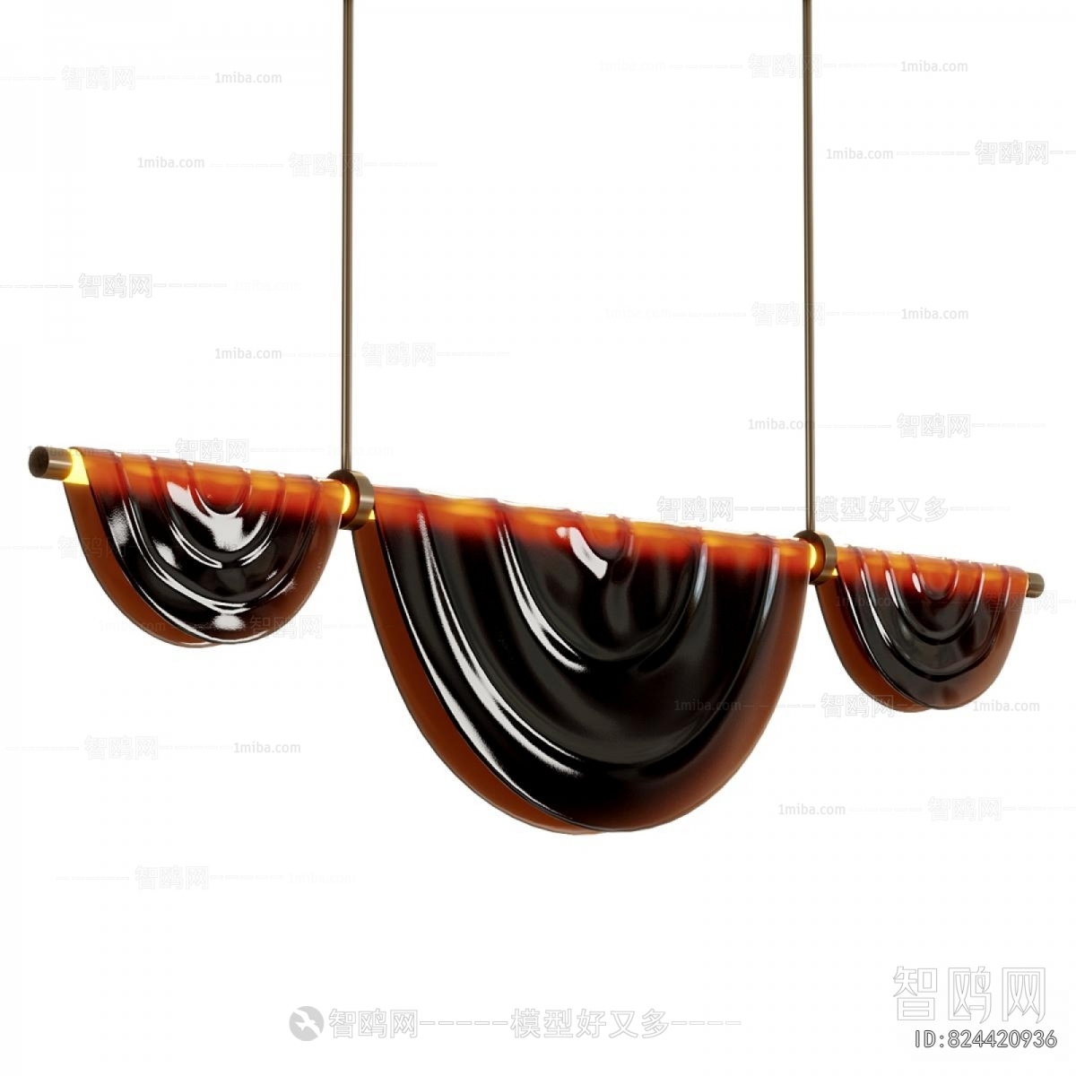 Modern Long Chandelier