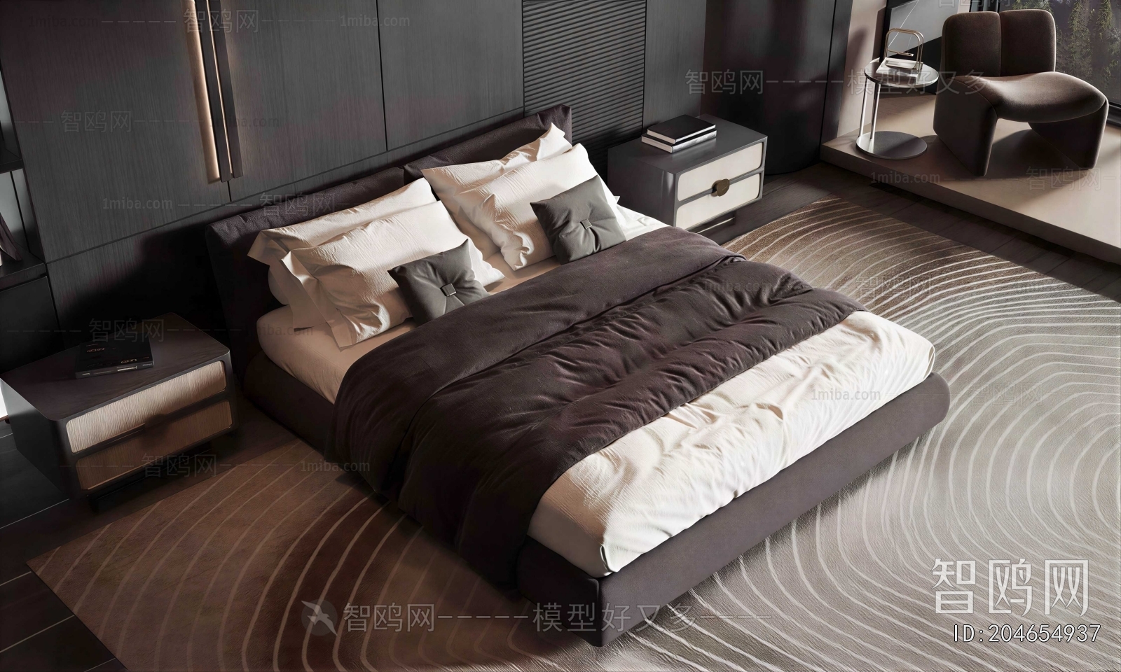 Modern Double Bed