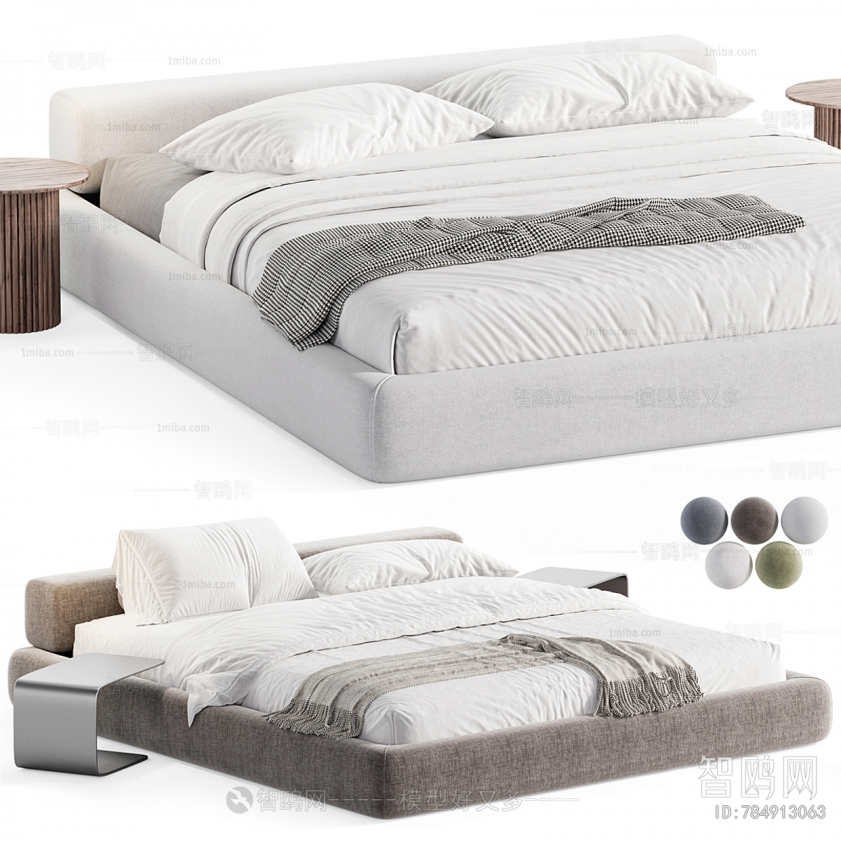 Modern Double Bed