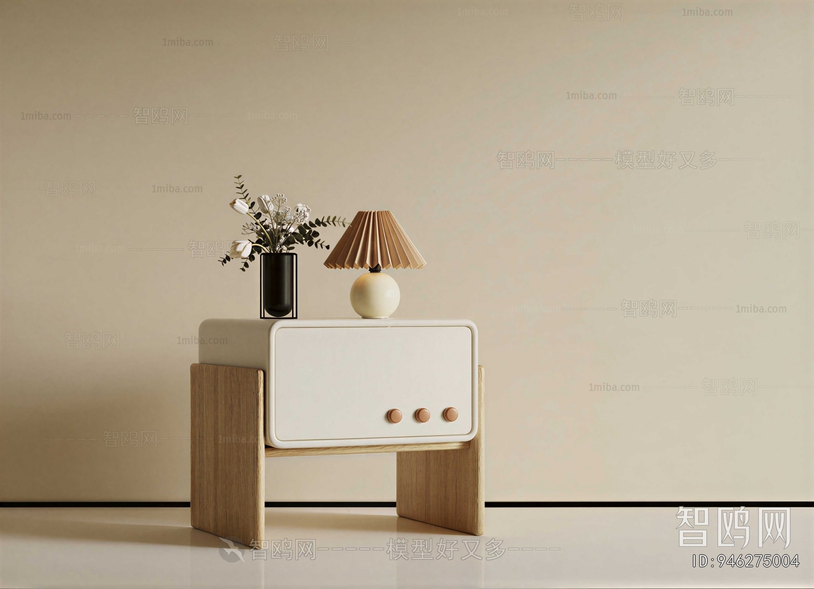 Modern Bedside Cupboard