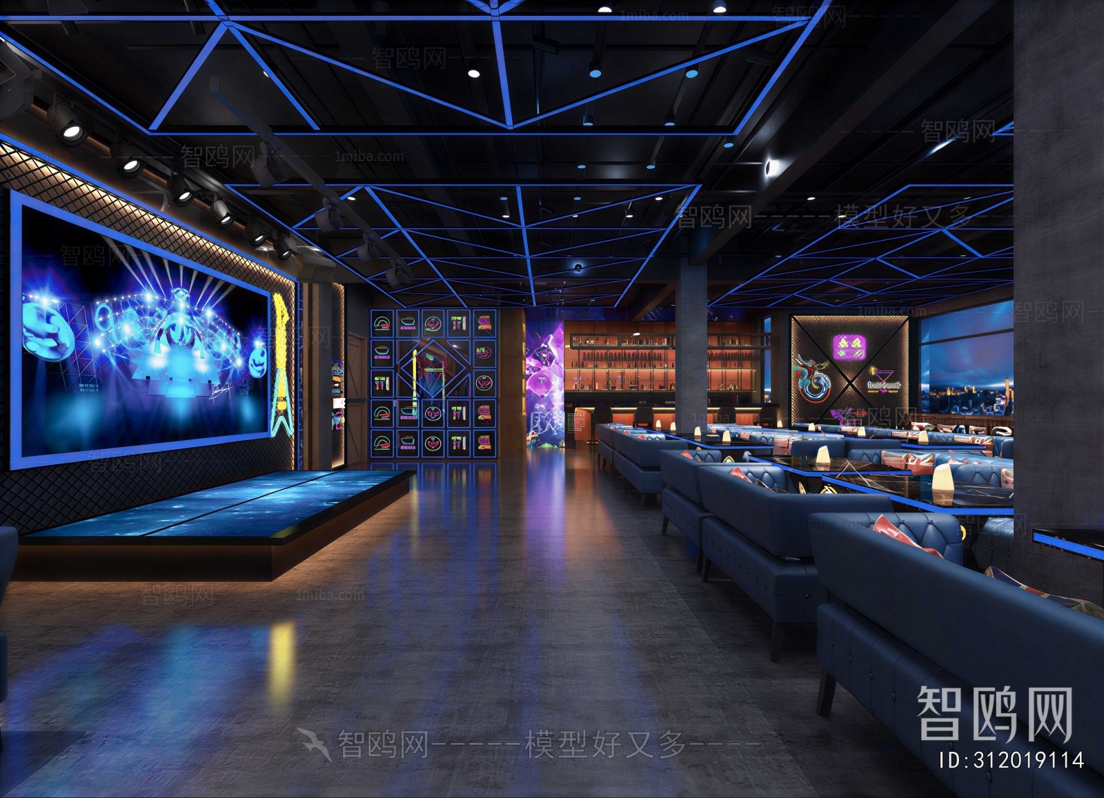 Industrial Style Bar