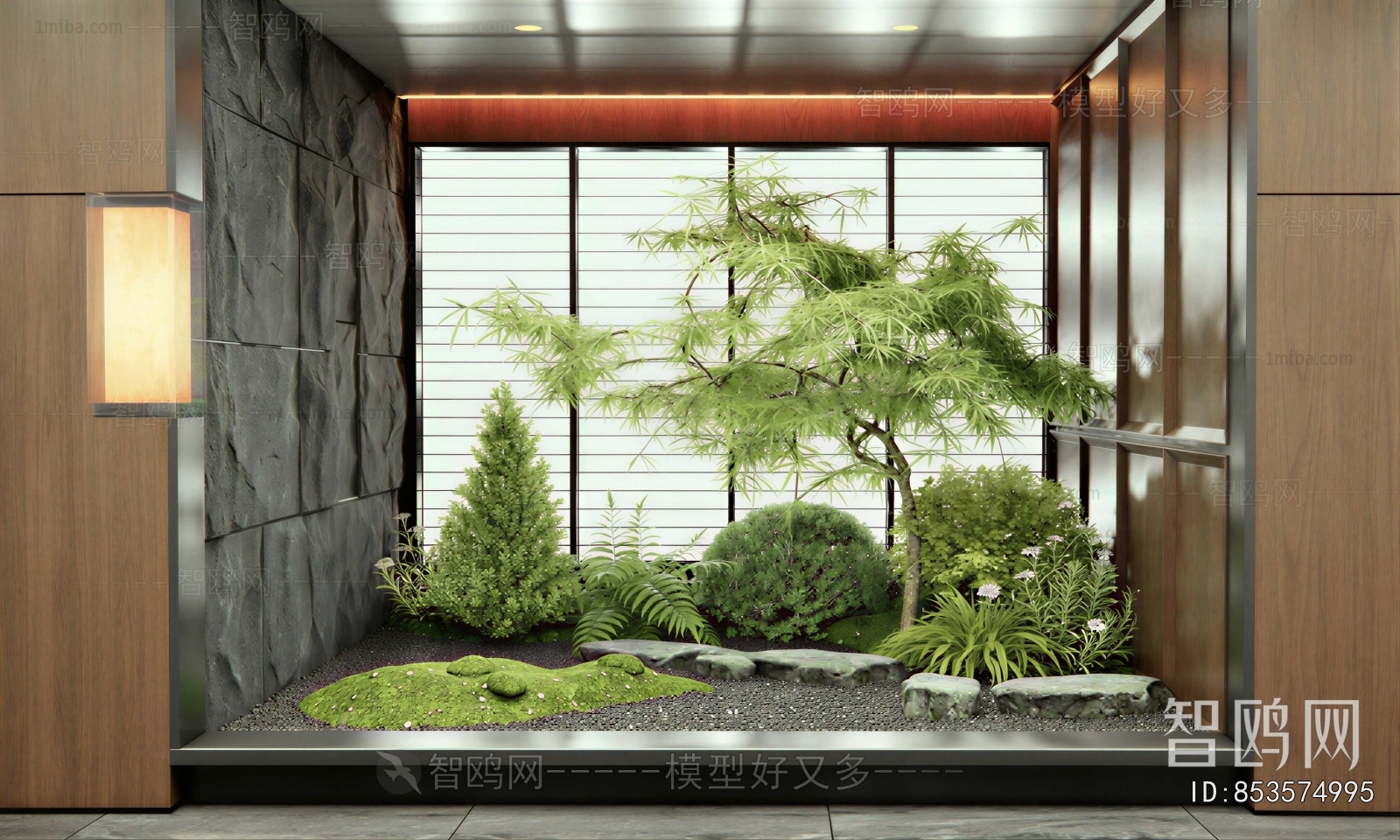 New Chinese Style Plant Landscaping