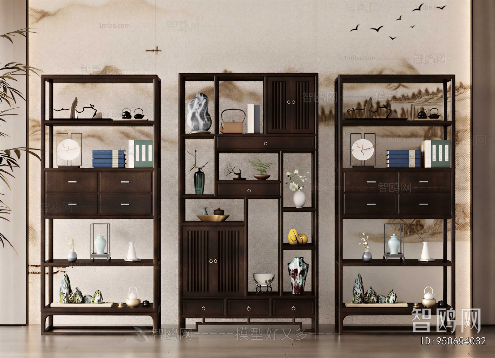 New Chinese Style Antique Rack