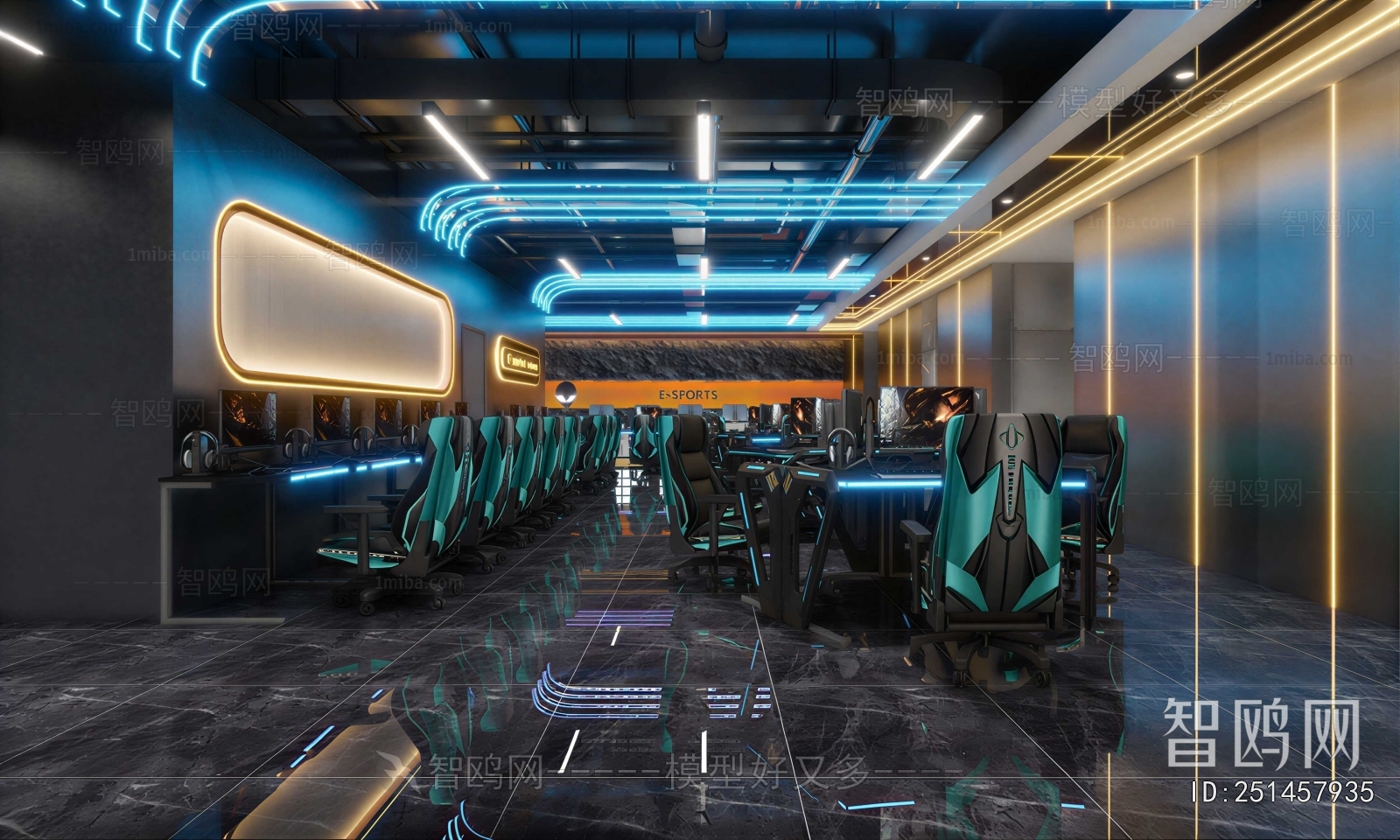 Modern Internet Cafe