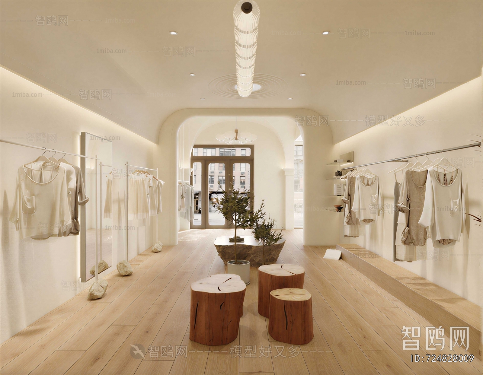 Modern Clothing Store