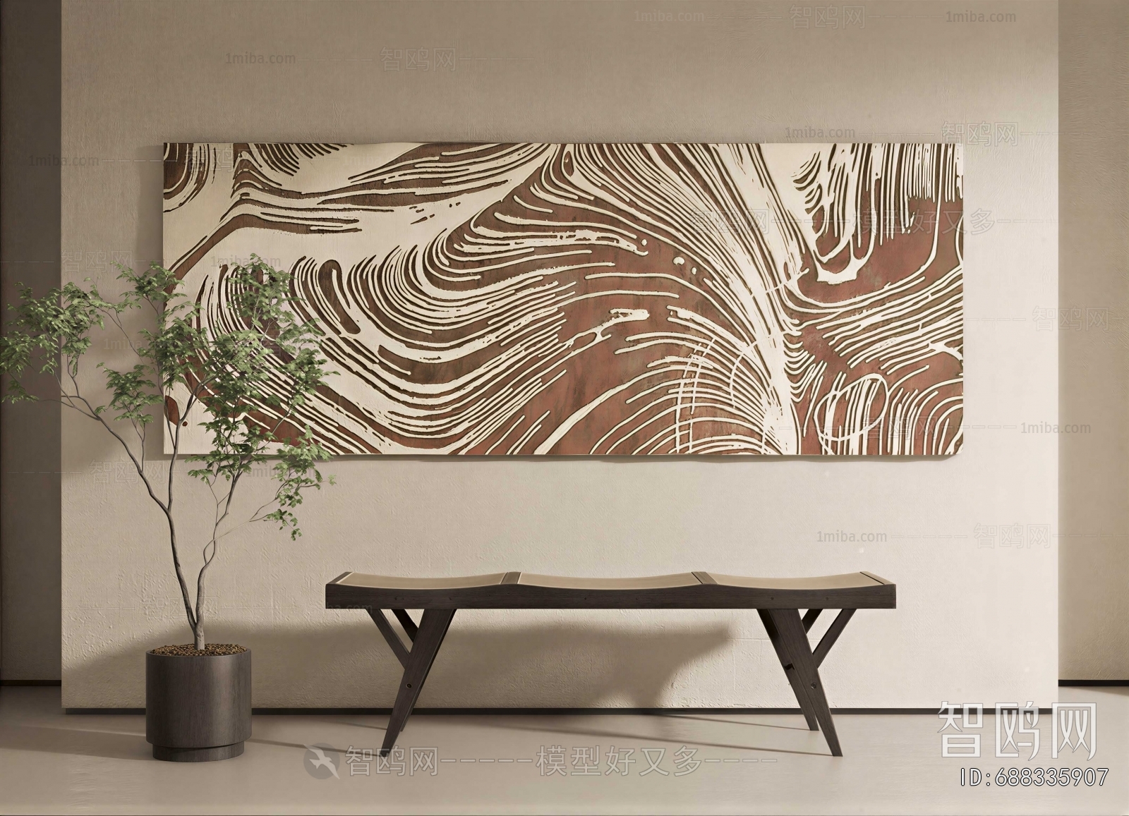 Wabi-sabi Style Painting