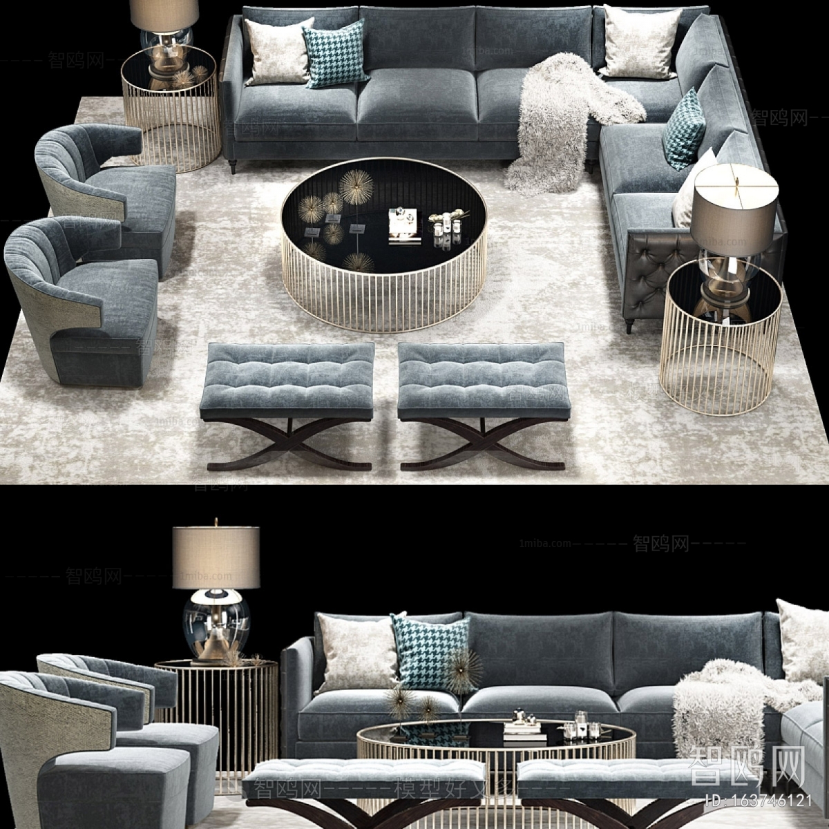 Modern Sofa Combination