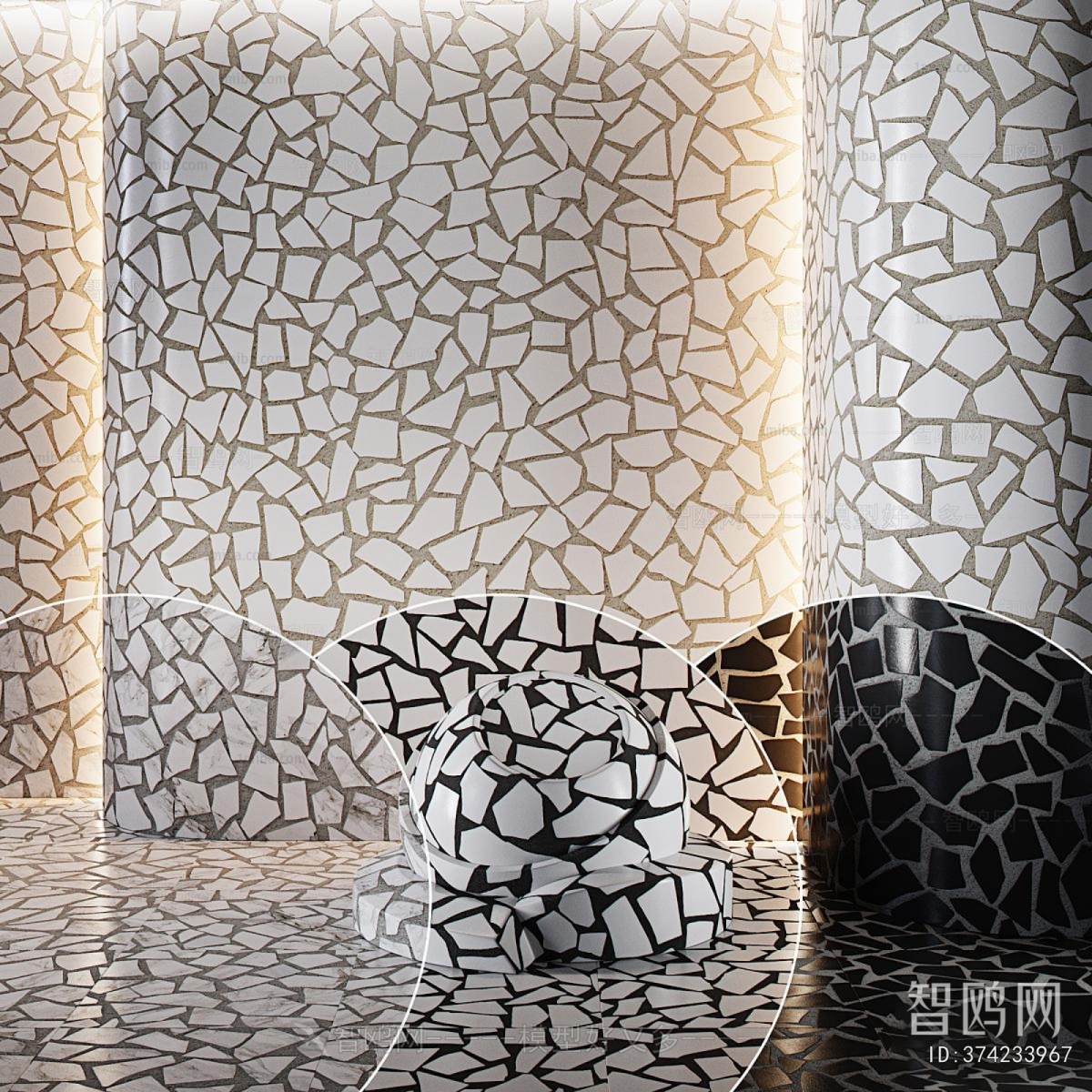 Modern Wall/floor/ceiling