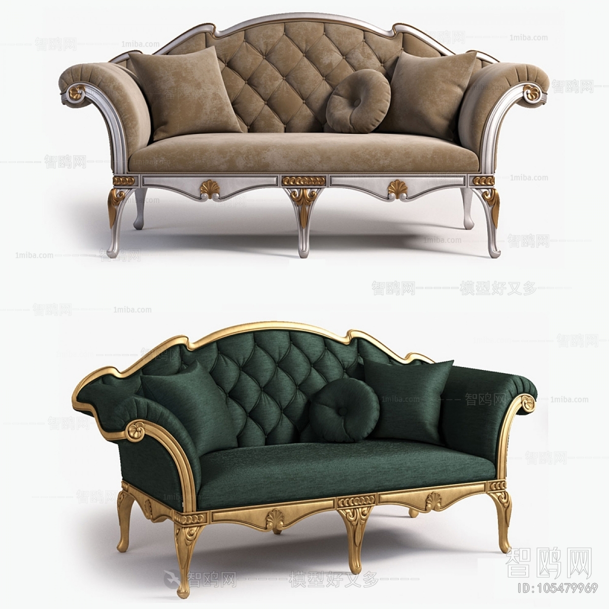 European Style A Sofa For Two
