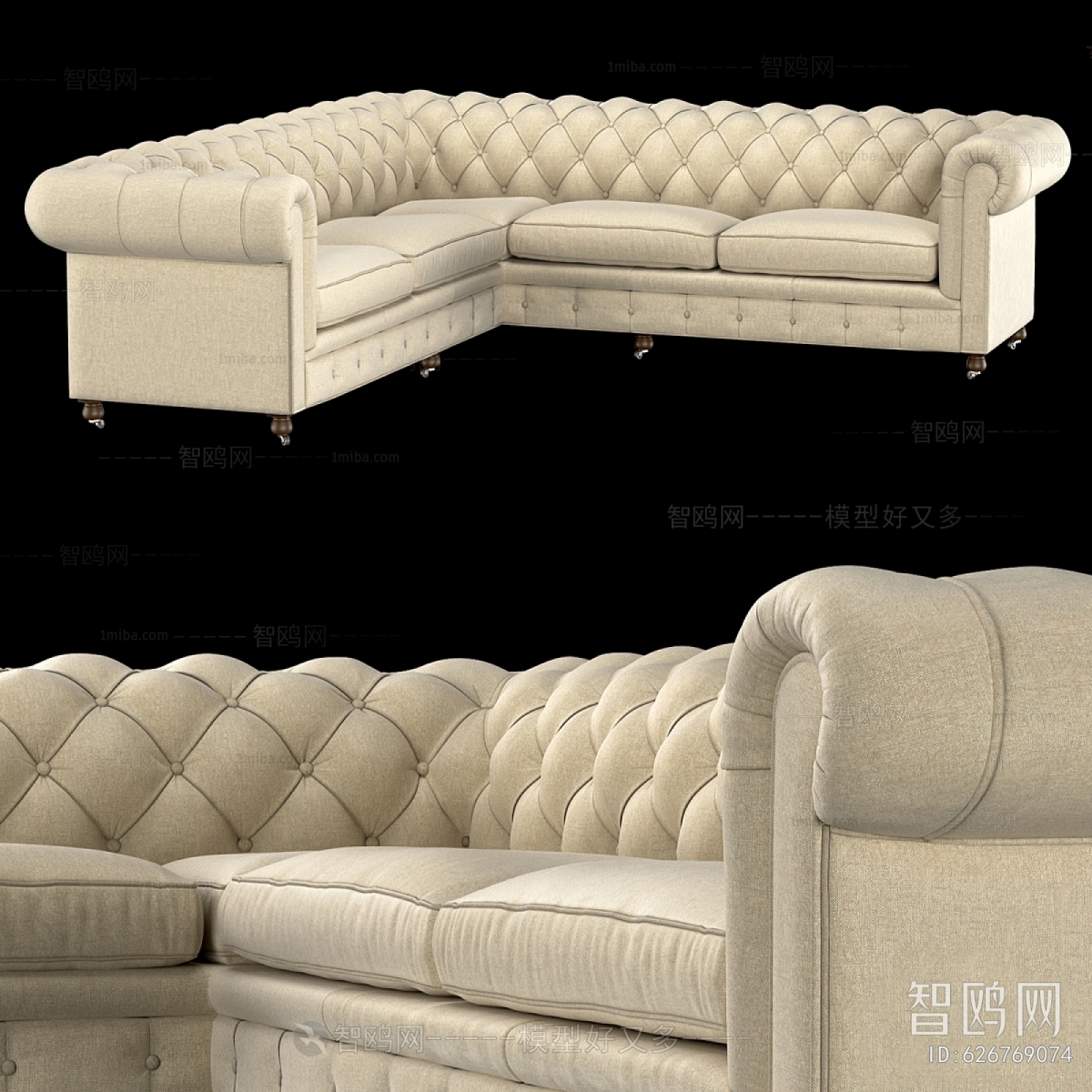 American Style Corner Sofa