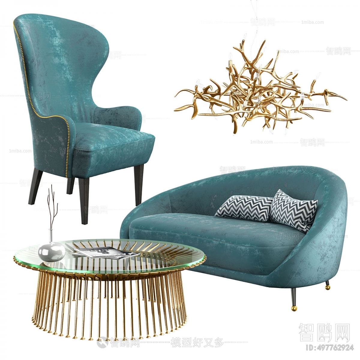 American Style Single Sofa