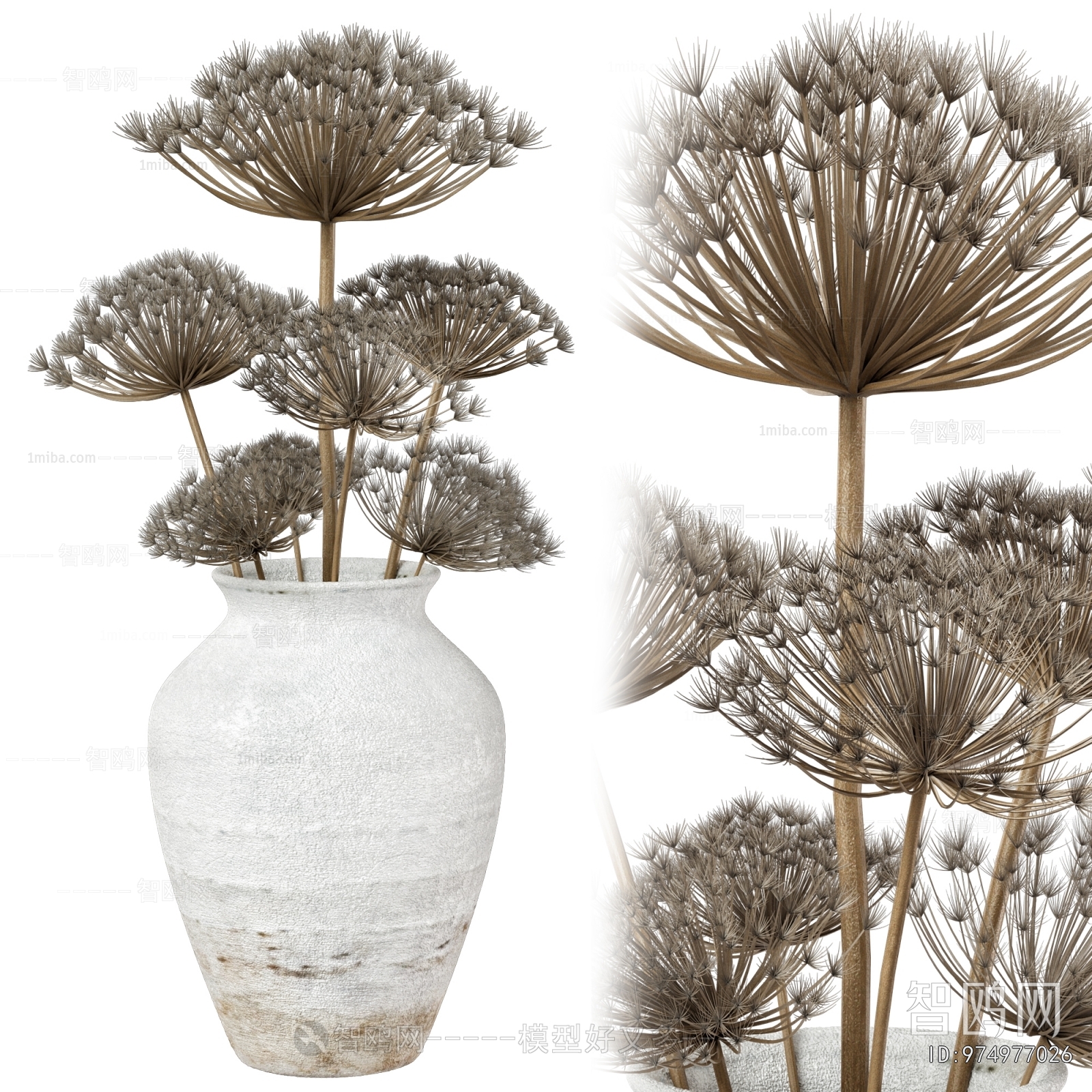 Wabi-sabi Style Dried Branch