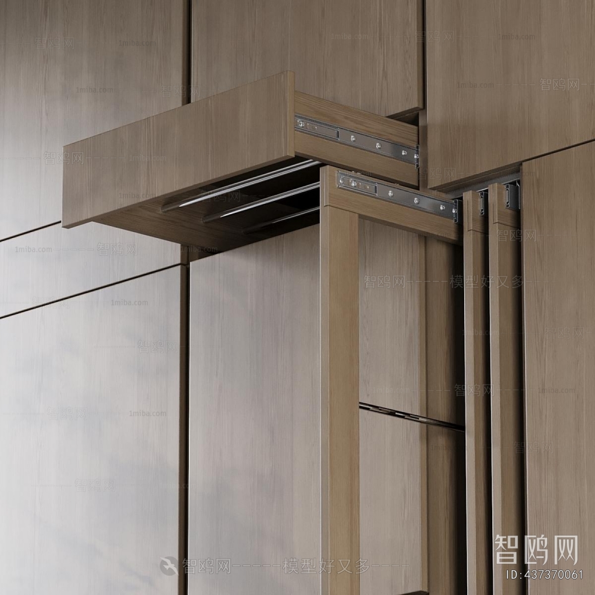 Modern Laundry Cabinet