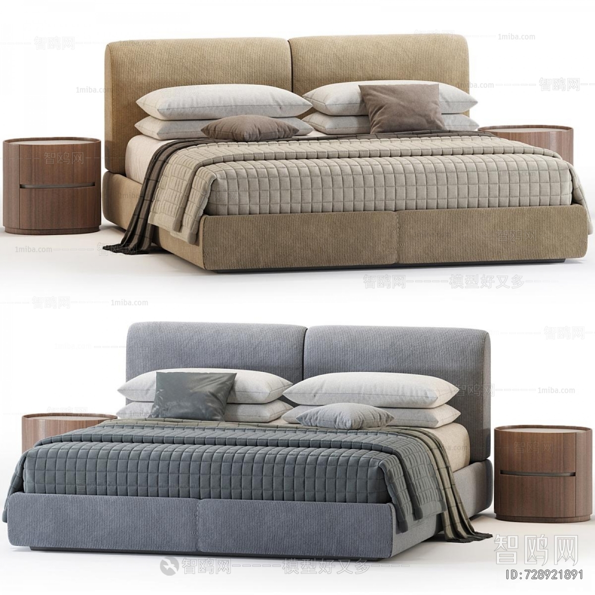 Modern Double Bed