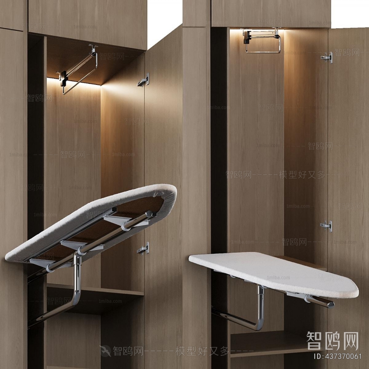 Modern Laundry Cabinet