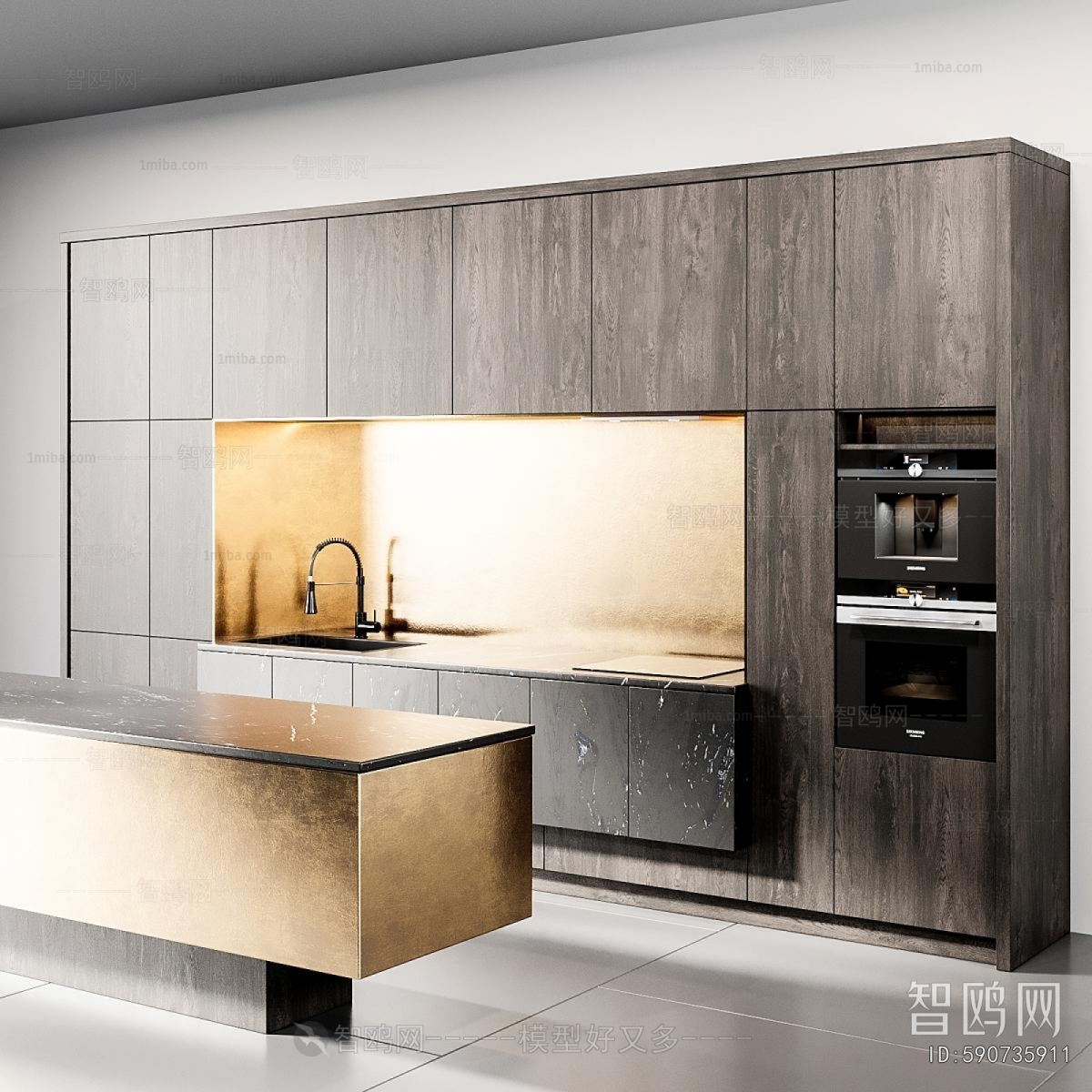 Modern Kitchen Cabinet