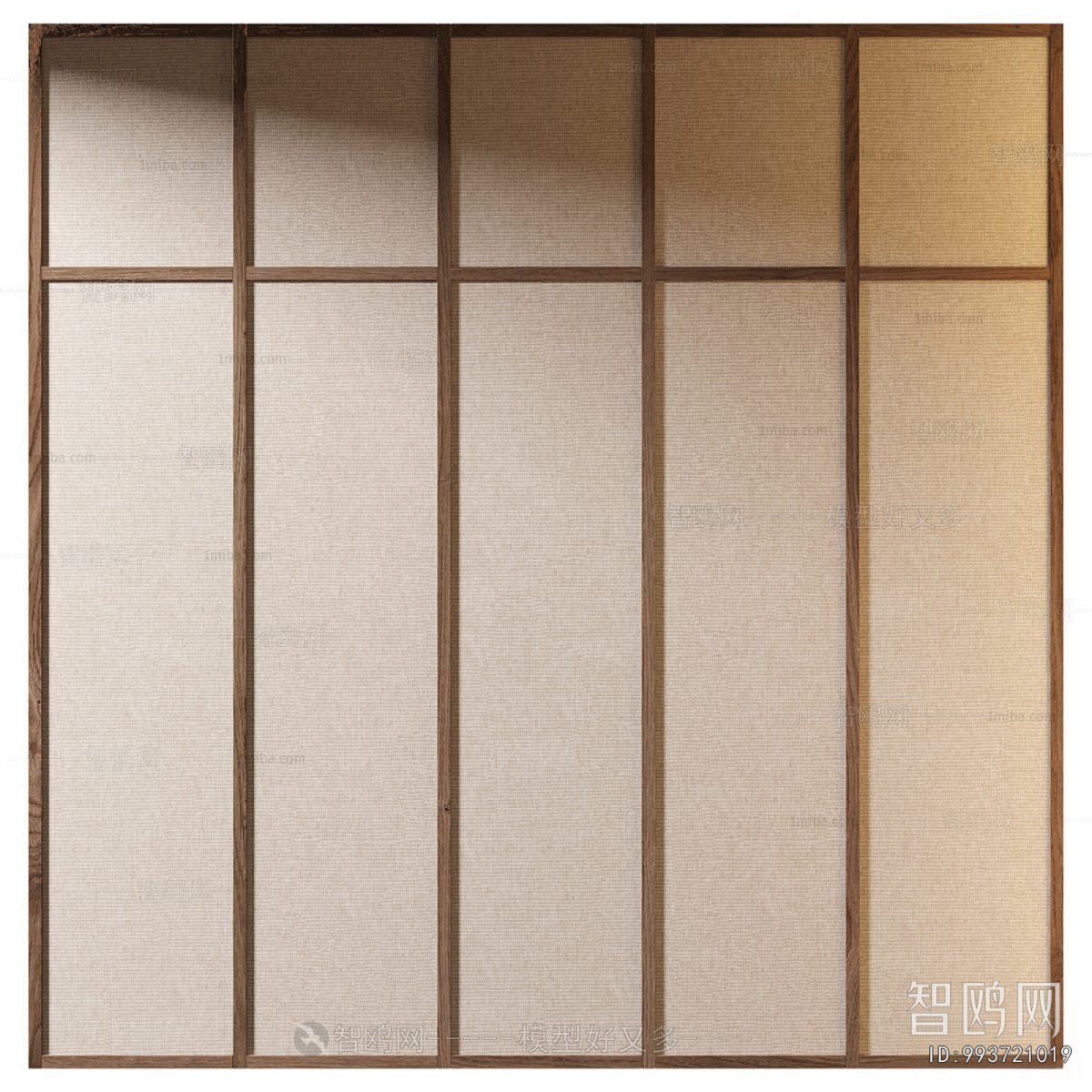 Wabi-sabi Style Wall Panel