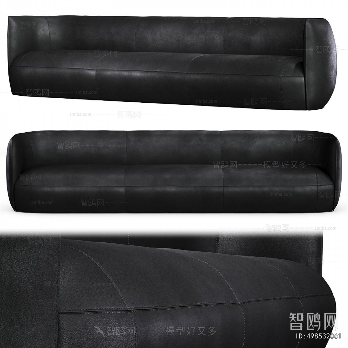 Modern Three-seat Sofa