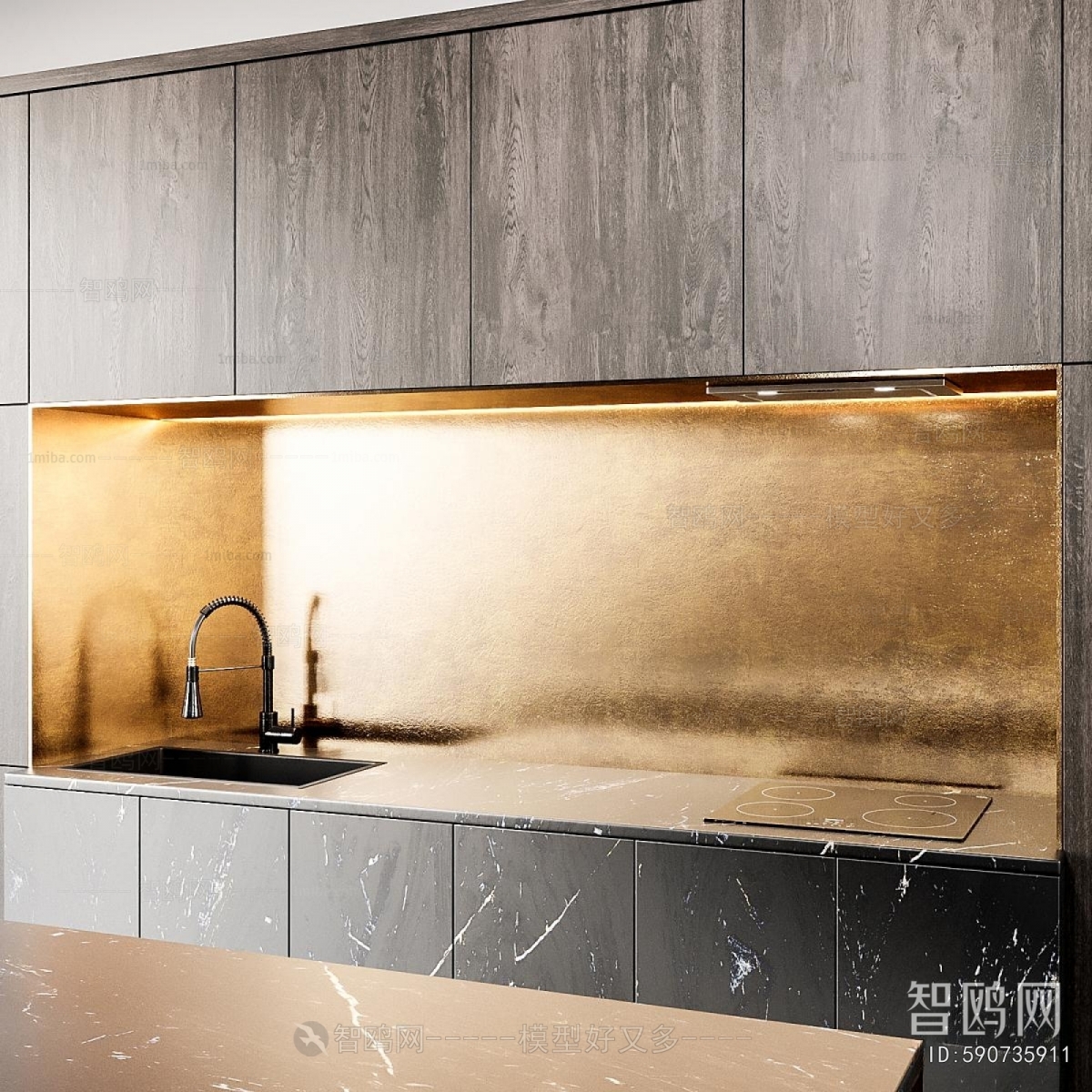 Modern Kitchen Cabinet