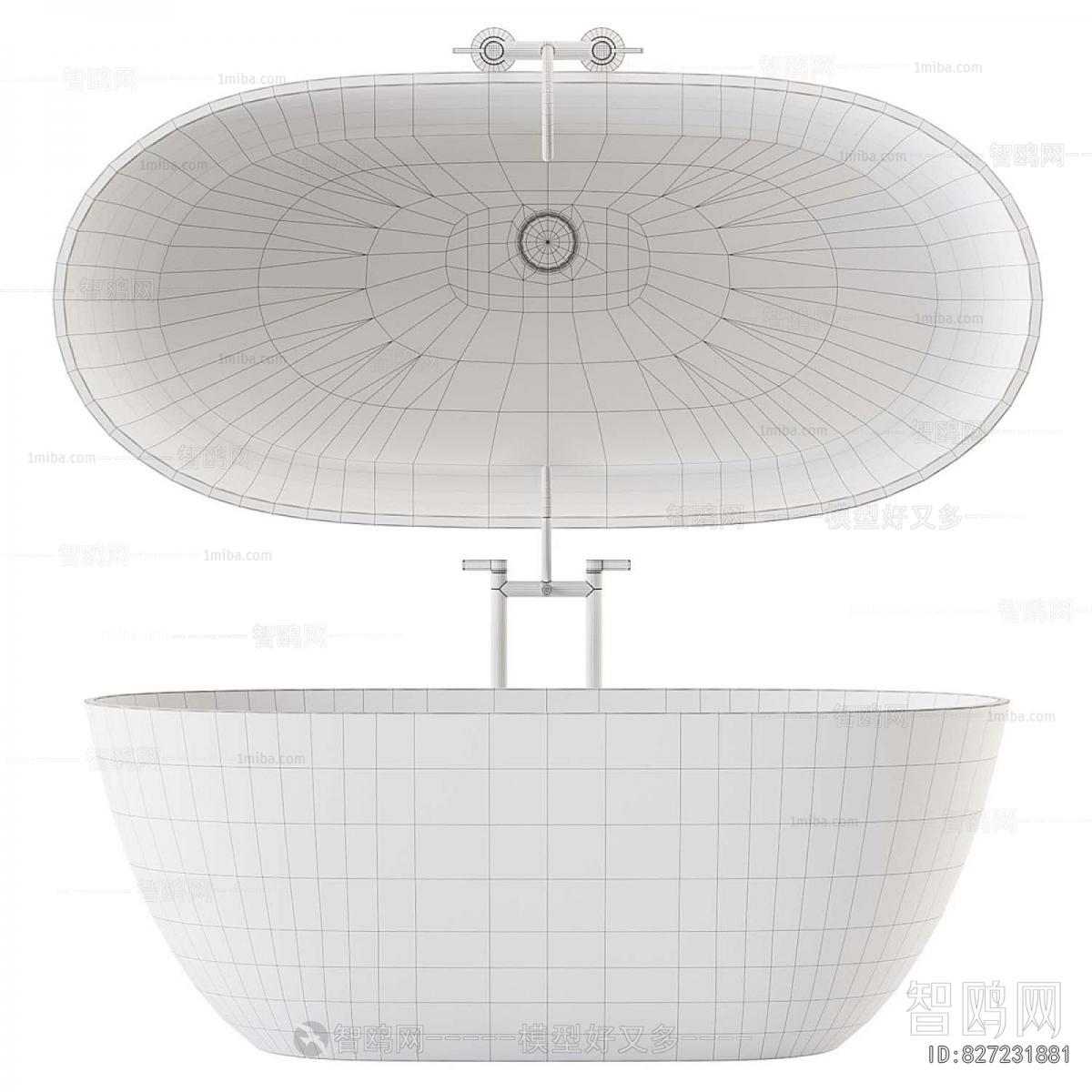 Modern Bathtub