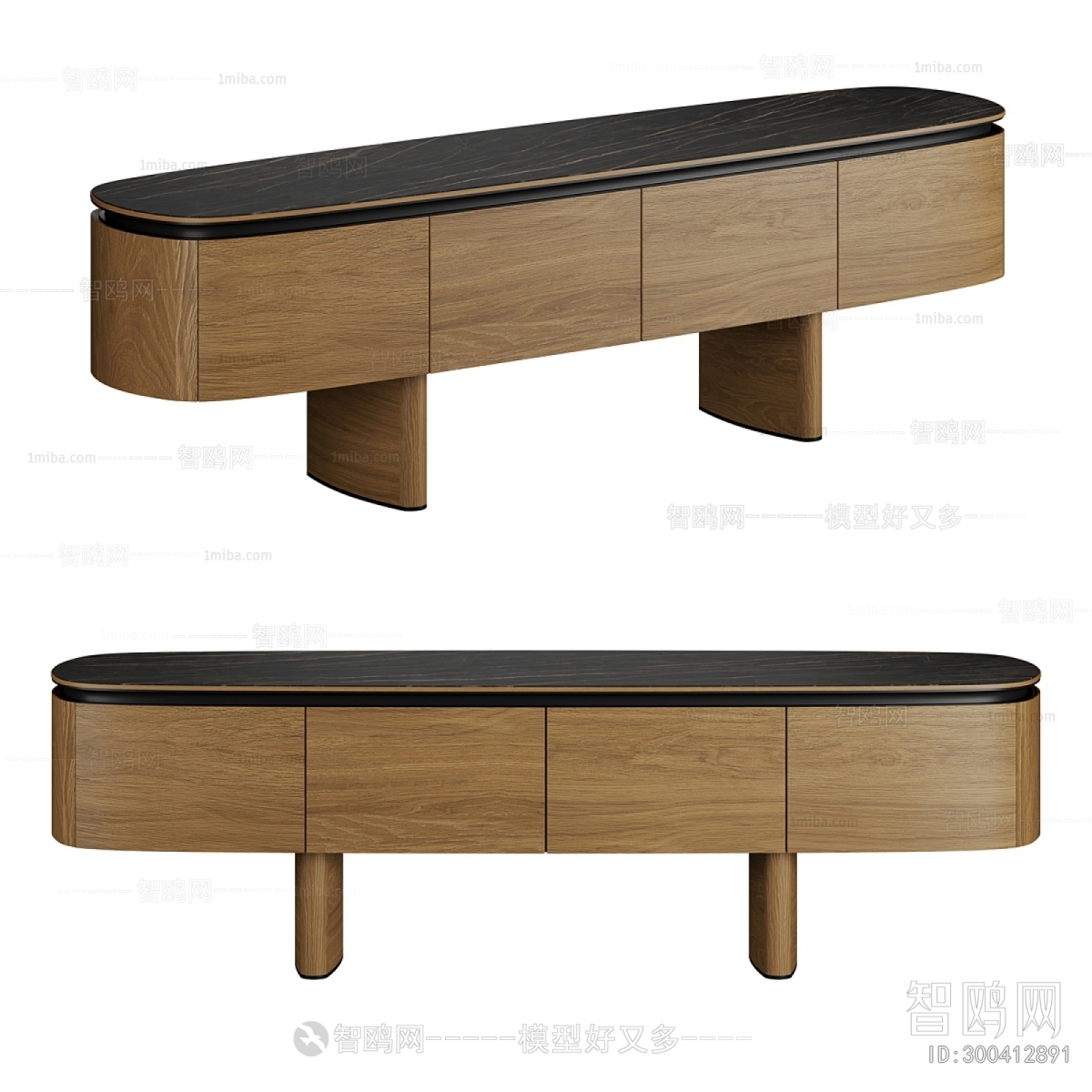 Nordic Style TV Cabinet