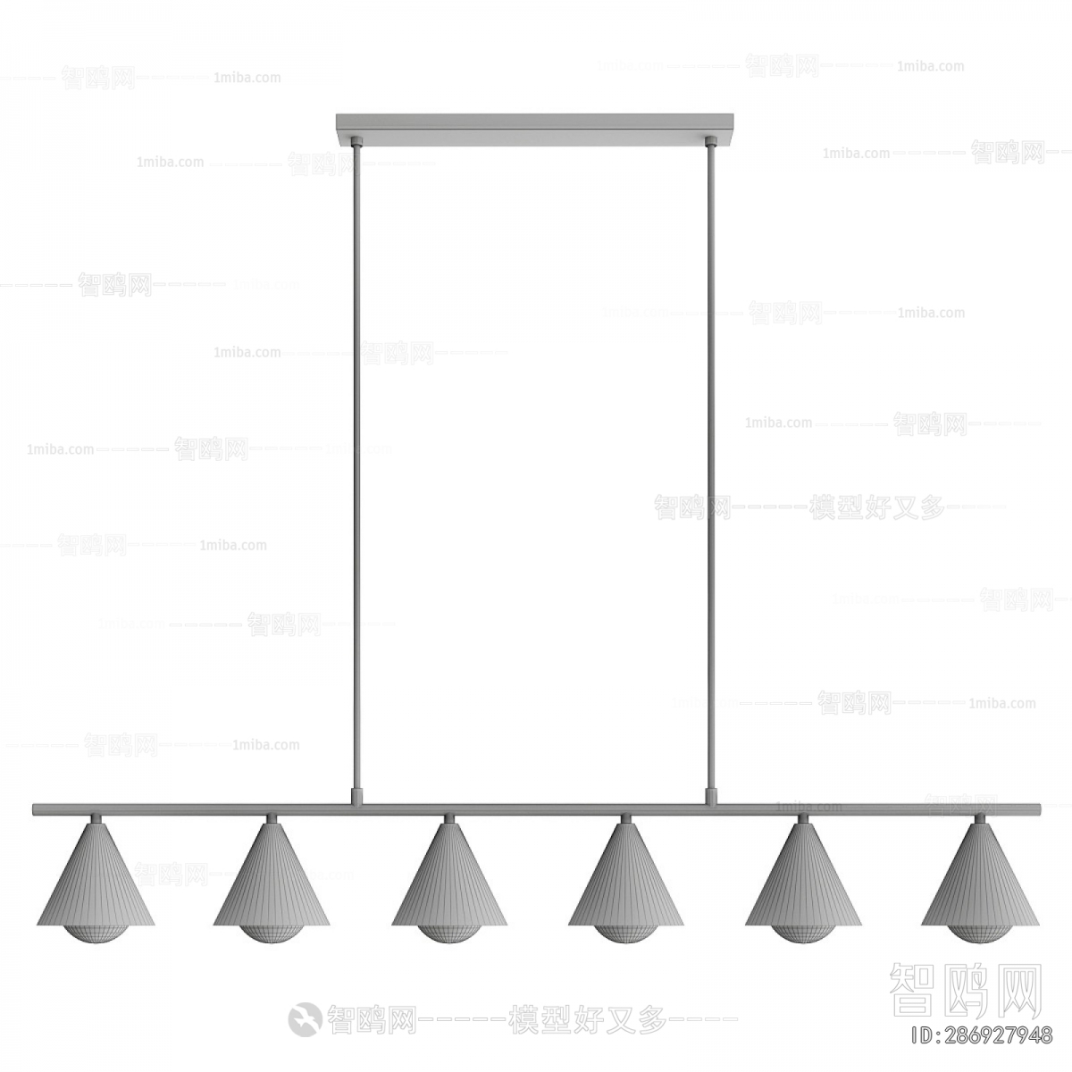 Modern Long Chandelier