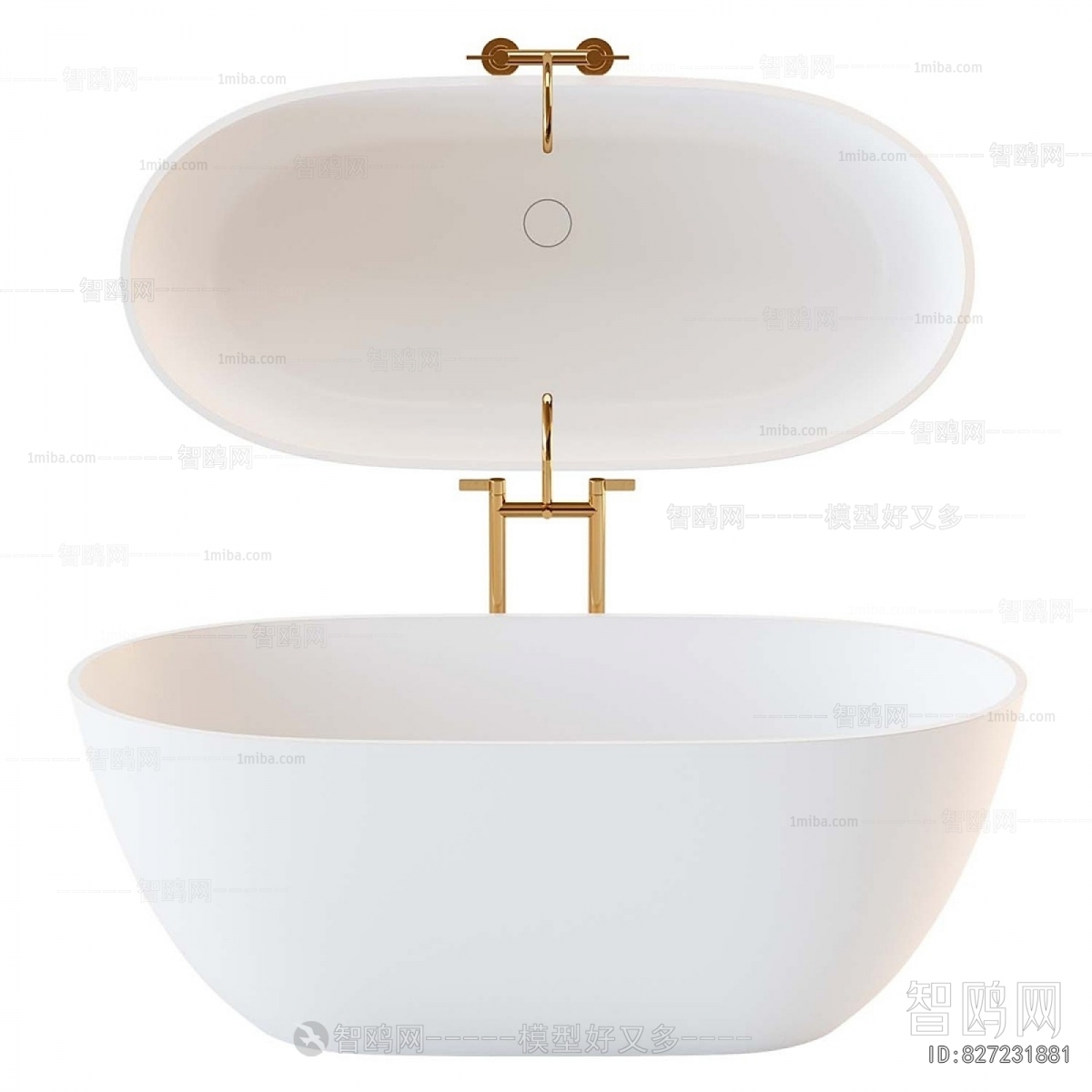 Modern Bathtub