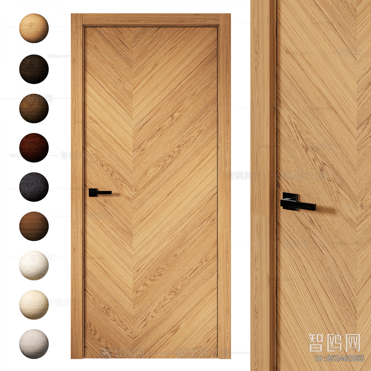 Nordic Style Single Door