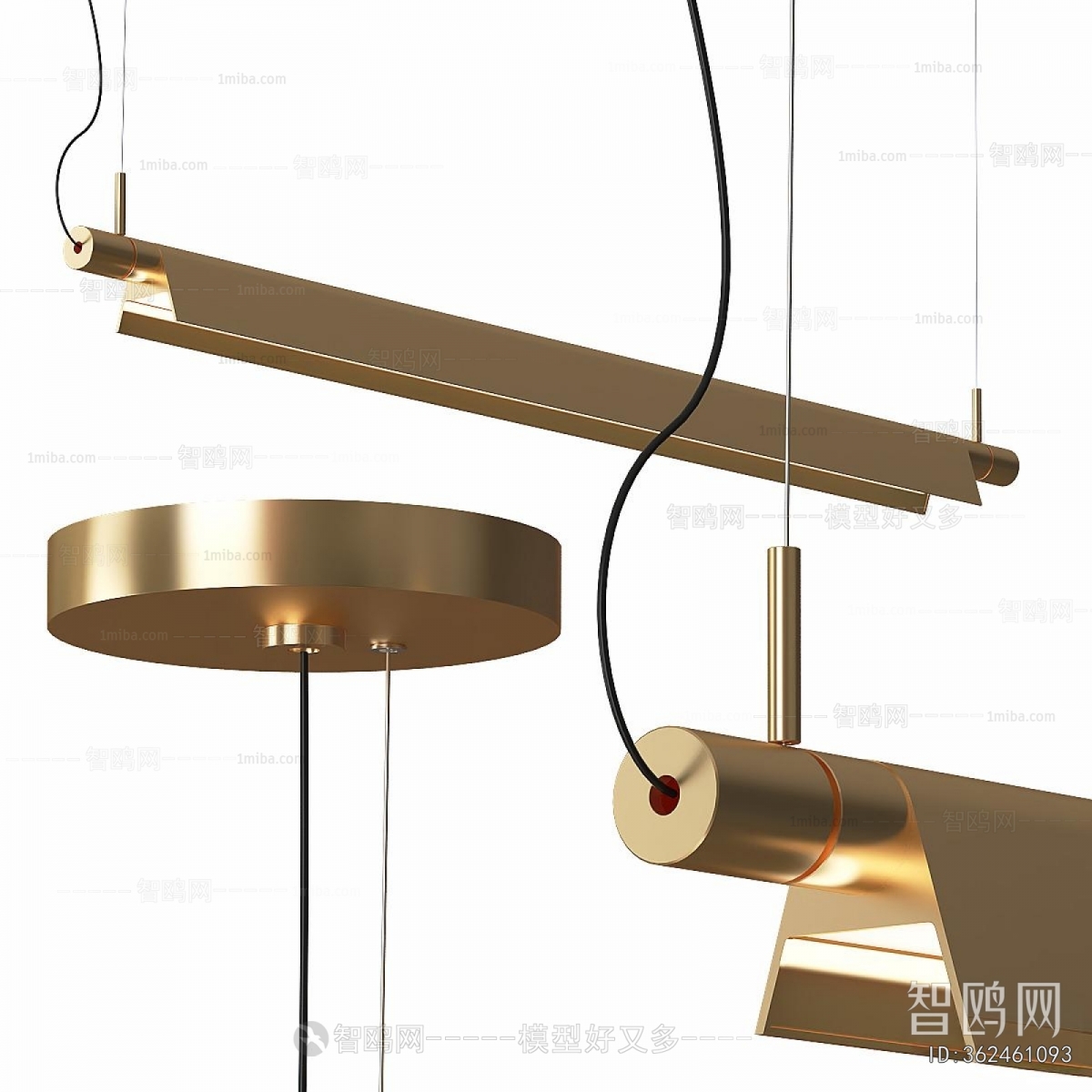 Modern Long Chandelier