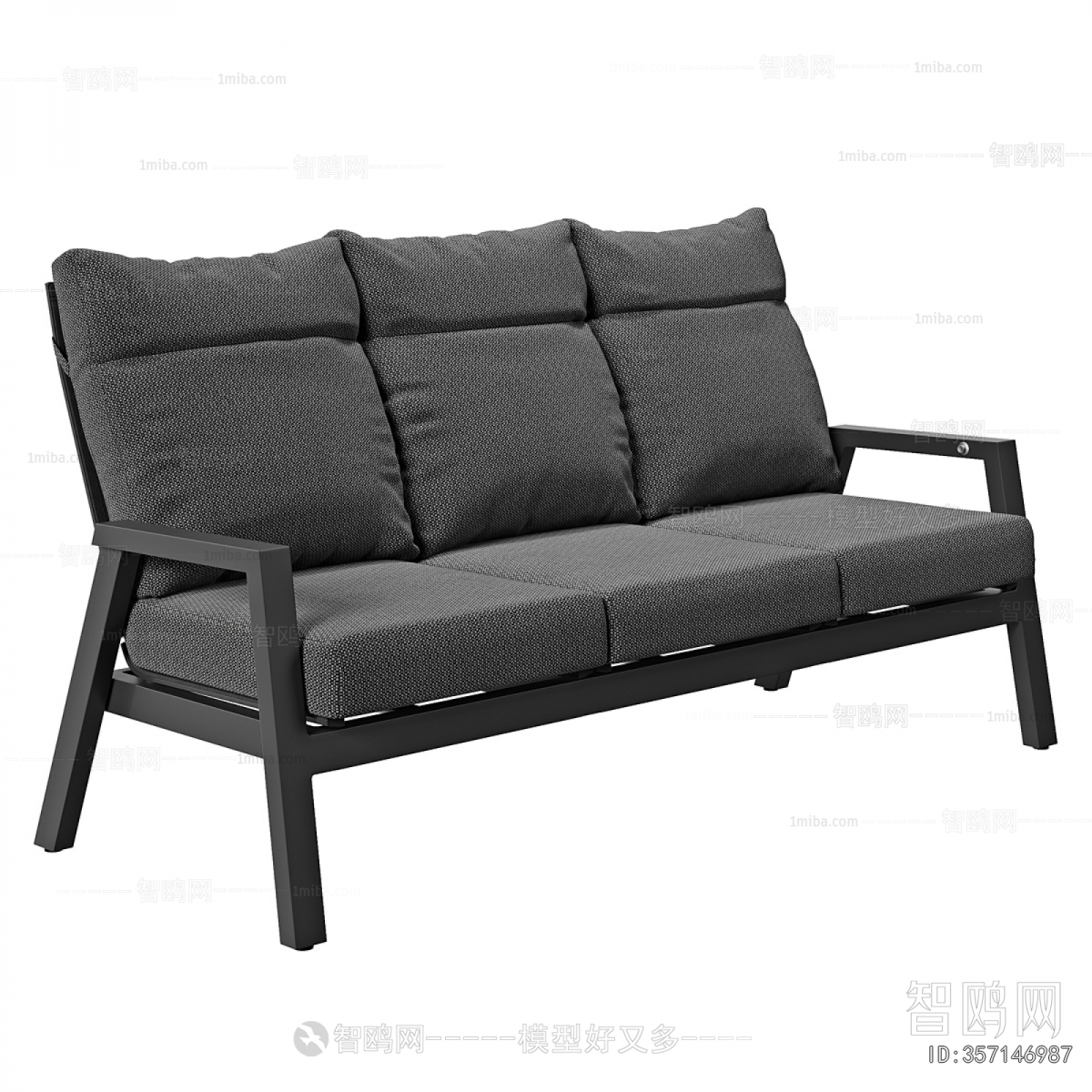 Modern Three-seat Sofa