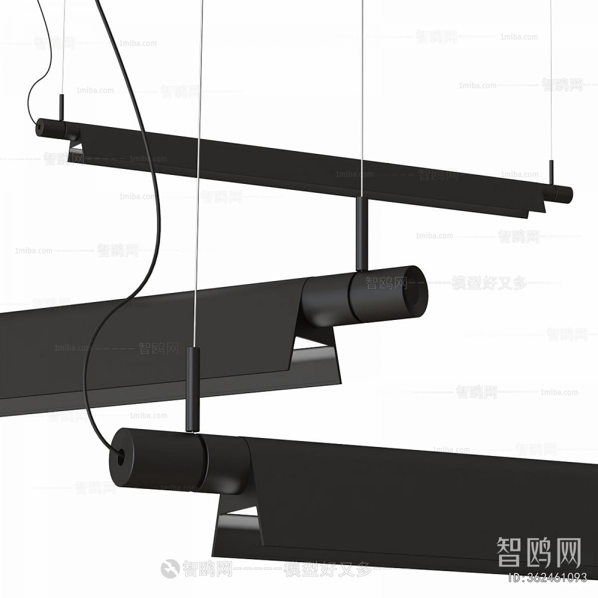 Modern Long Chandelier