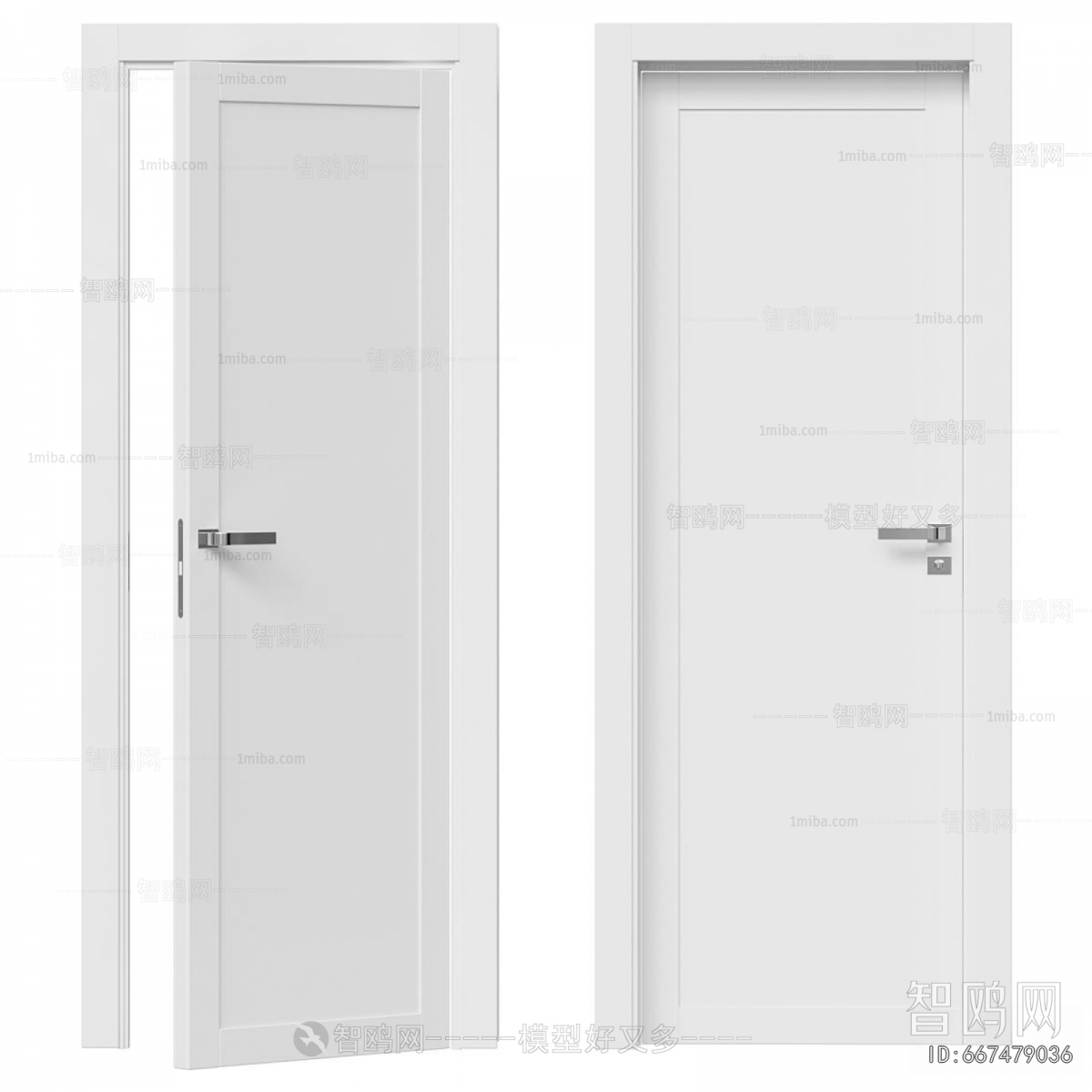 Modern Single Door
