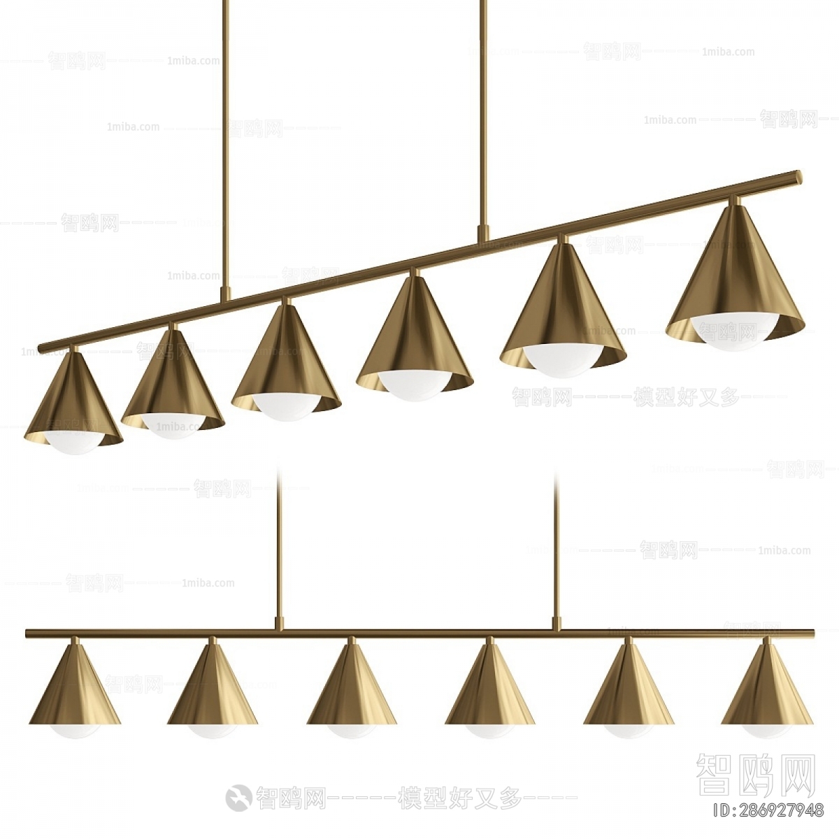 Modern Long Chandelier
