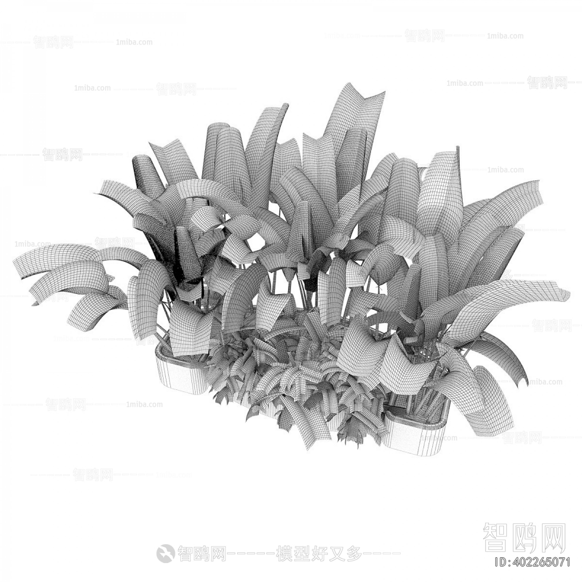 Modern Flower Bed, Flower Bowl, Flower Box