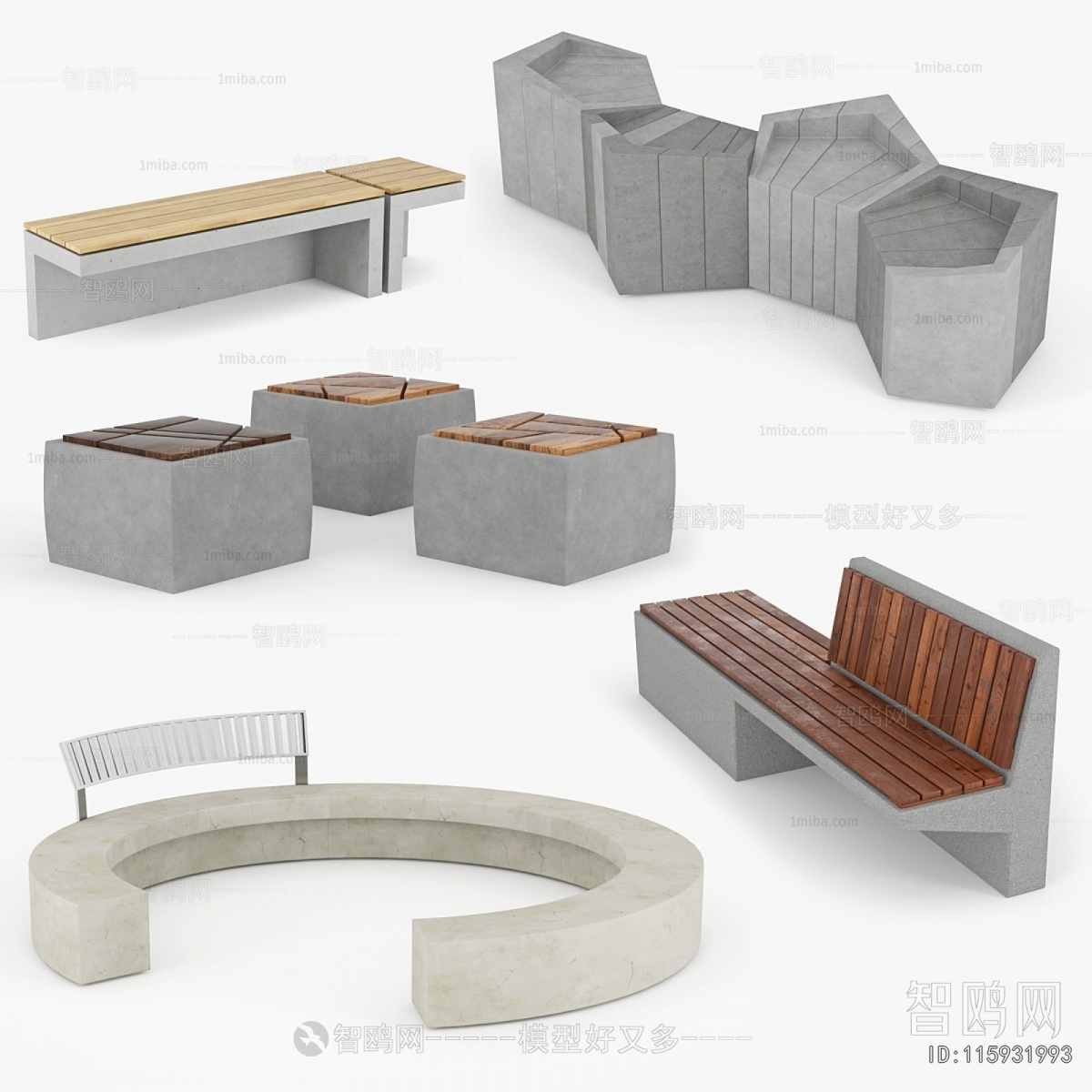 Modern Communal Chair