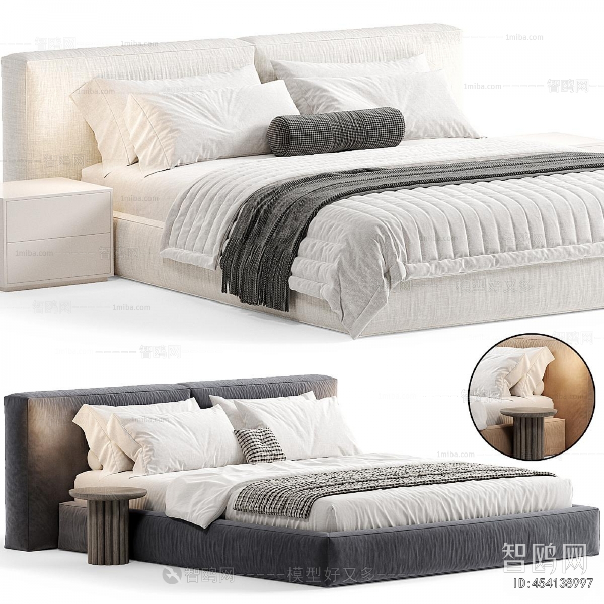 Modern Double Bed