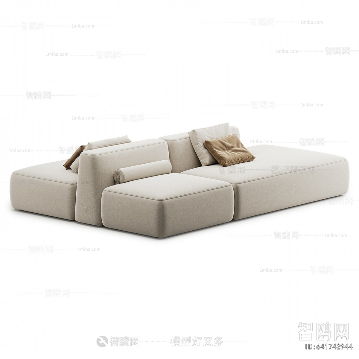 Modern Multi Person Sofa