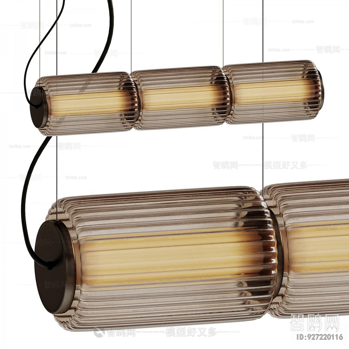 Modern Long Chandelier