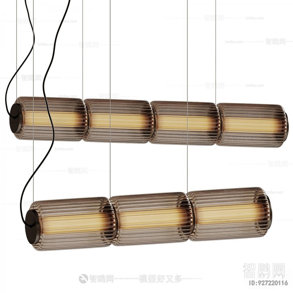 Modern Long Chandelier