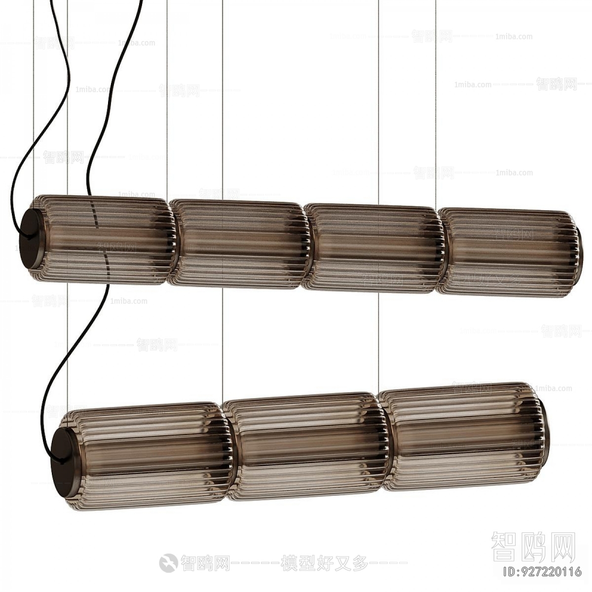 Modern Long Chandelier